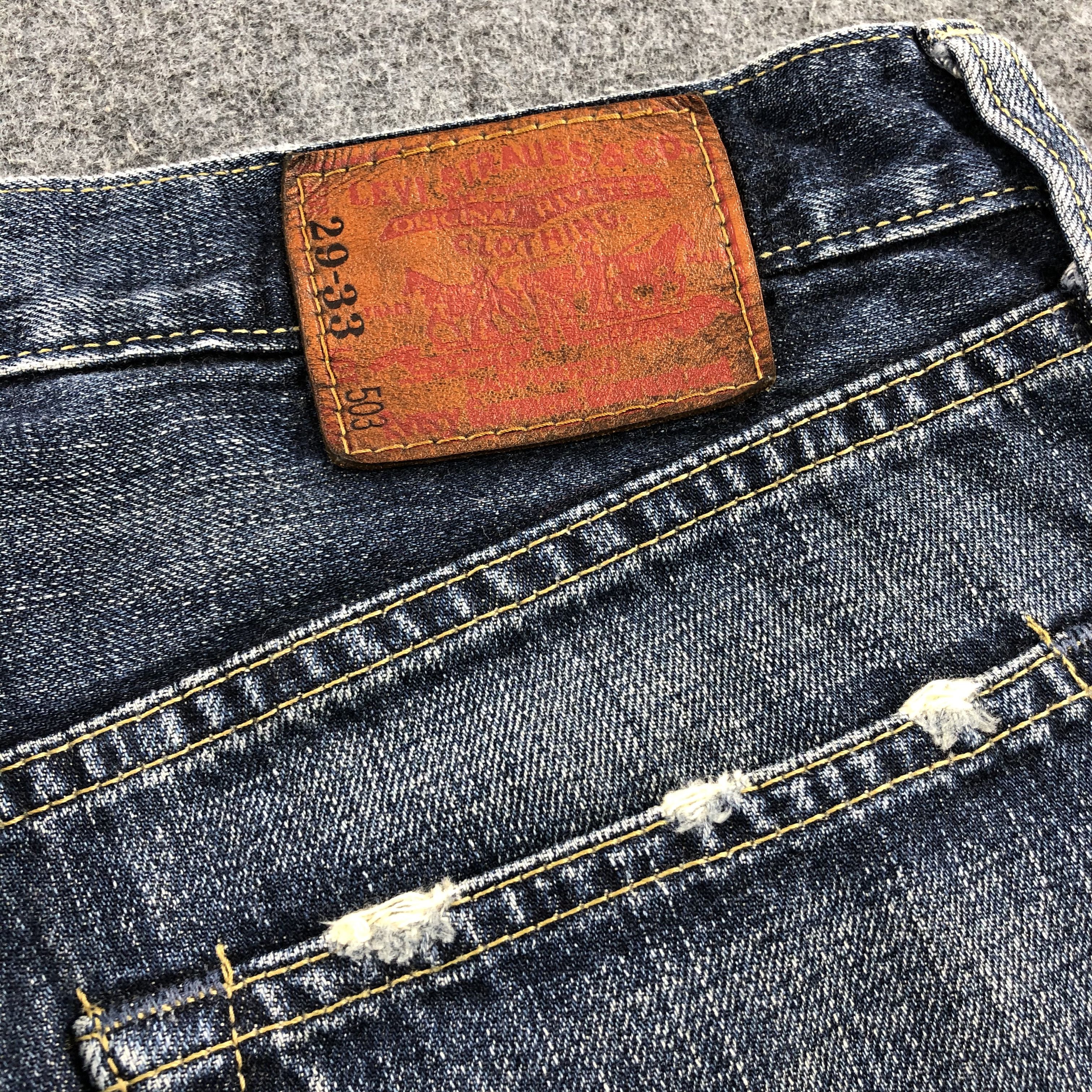 Levi's Vintage 90s Levis 503 Earth Tone Jeans-J1838 Size US 30 / EU 46 - 5 Thumbnail
