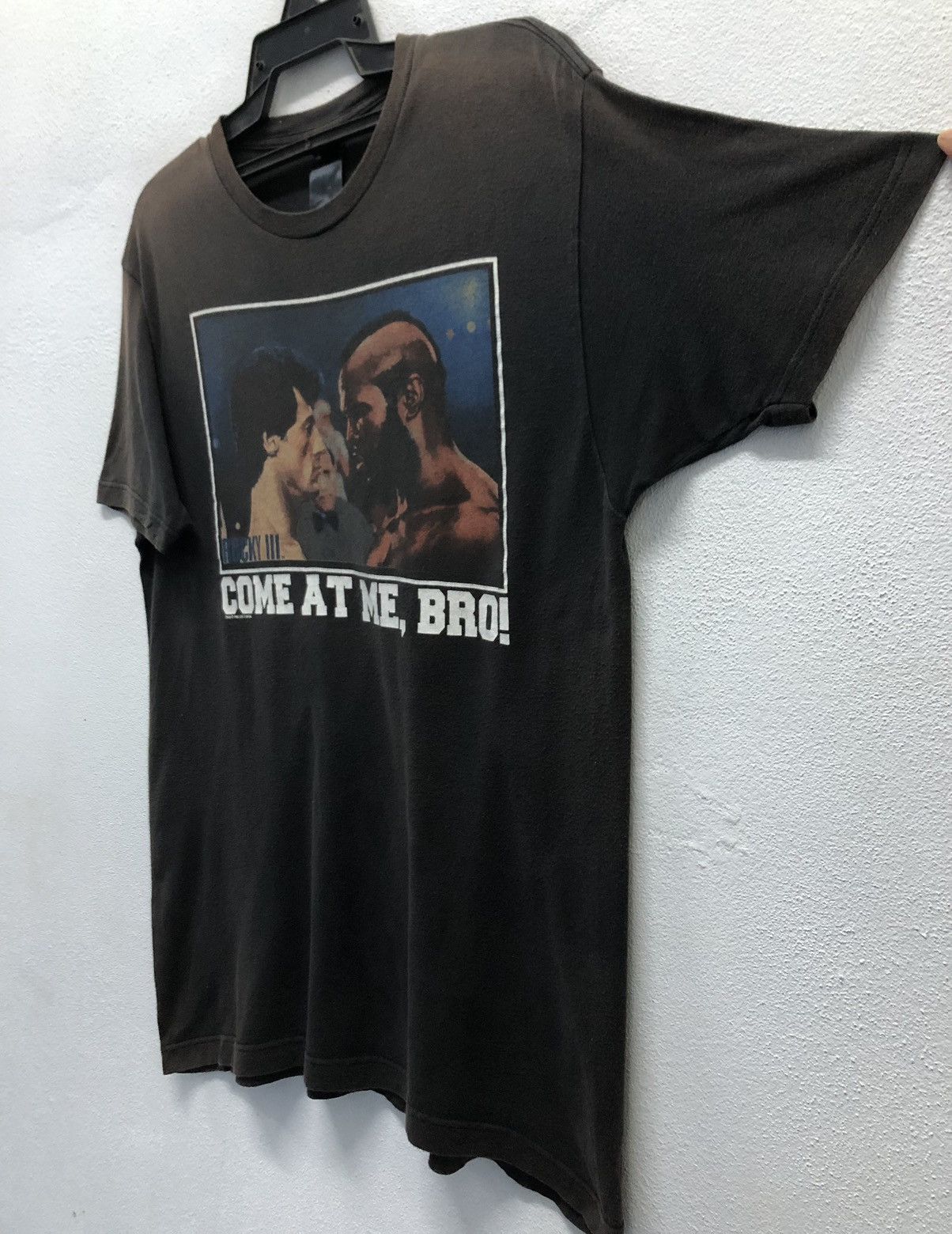 Vintage Vintage Rocky lll Come At Me, Bro! T-Shirt Size US L / EU 52-54 / 3 - 6 Thumbnail