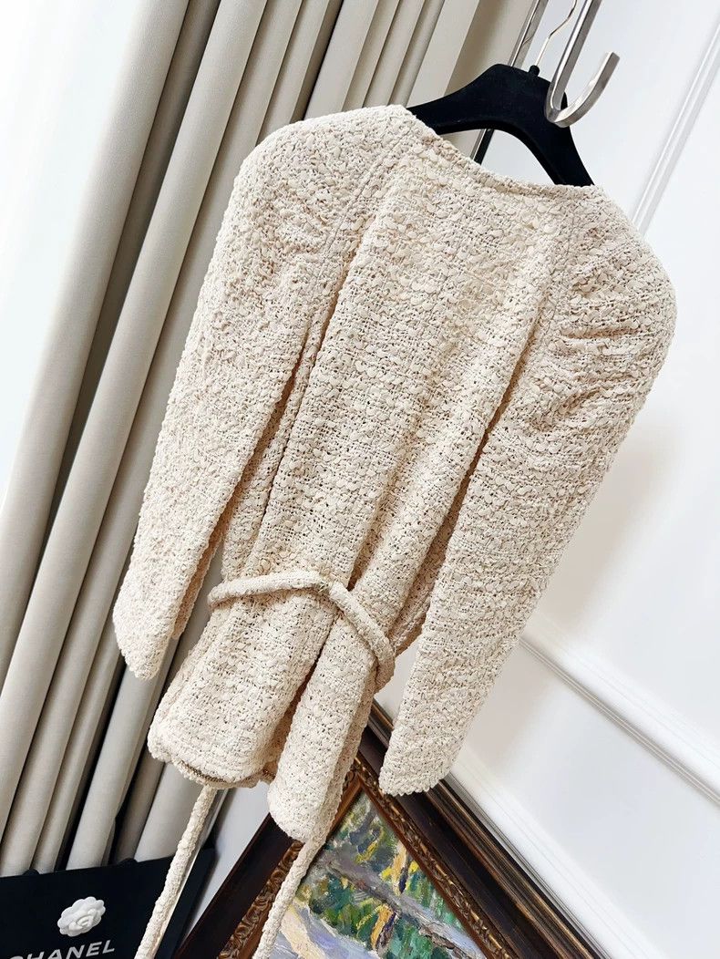 Chanel Chanel Greek series beige tassel braided jacket Size XXS / US 00 / IT 34 - 2 Thumbnail