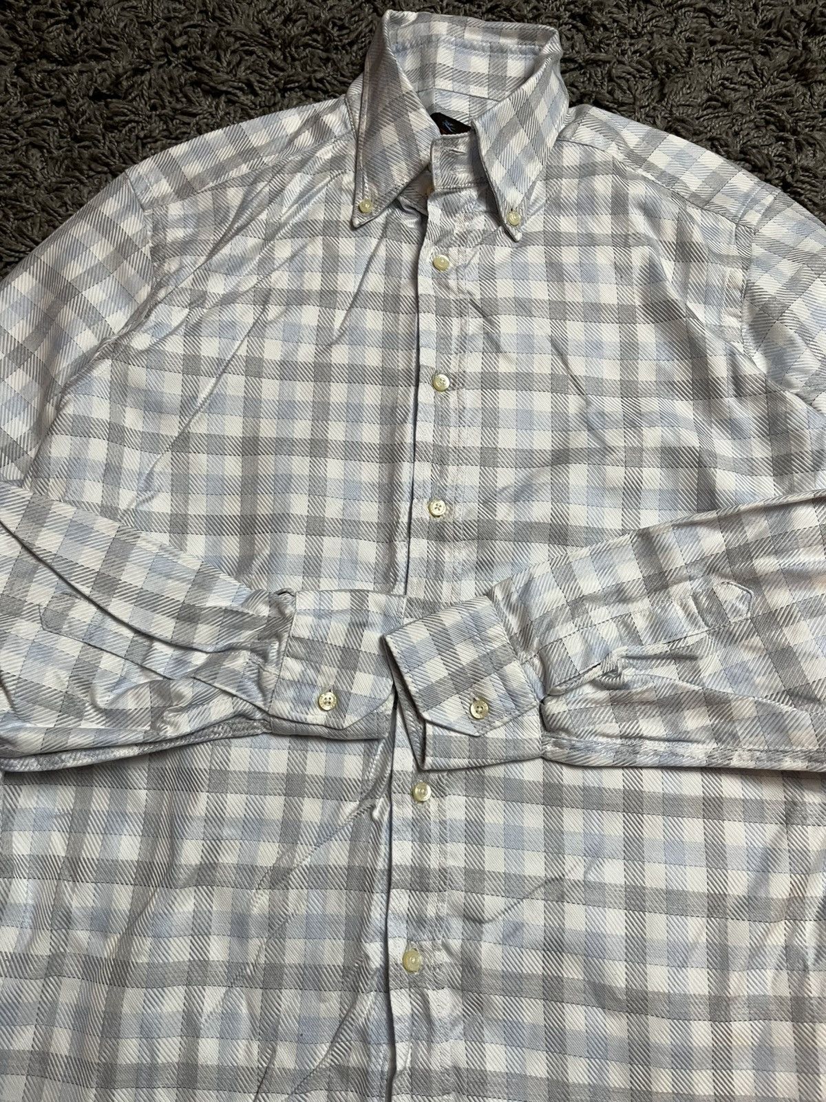 Etro Etro Milano Tattersall Check Button-Down Shirt - Size 41 Size US L / EU 52-54 / 3 - 3 Thumbnail