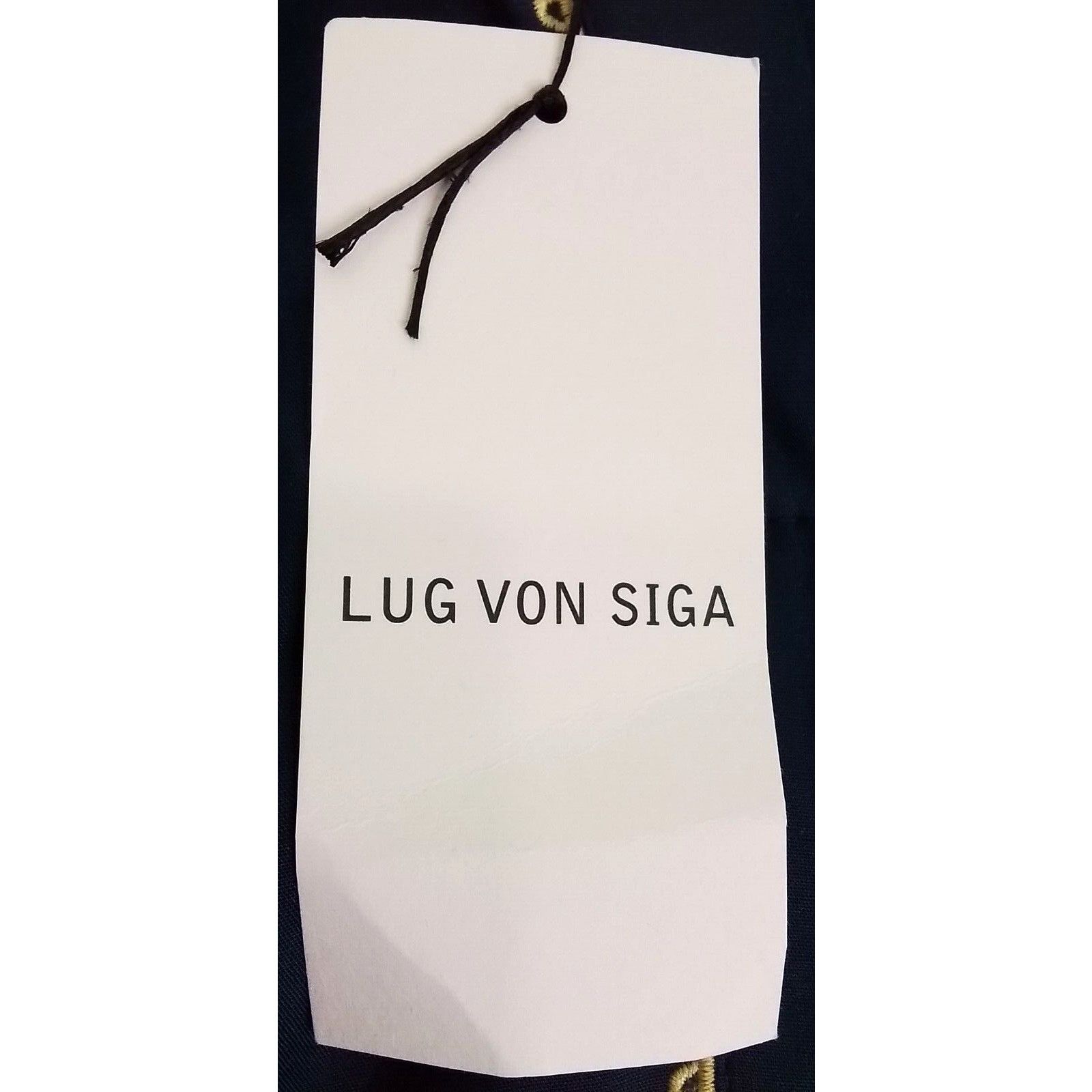 Other Lug Von Siga Dress Women's Size 36 Navy Blue Embroiderd NWT Size XS / US 0-2 / IT 36-38 - 7 Thumbnail