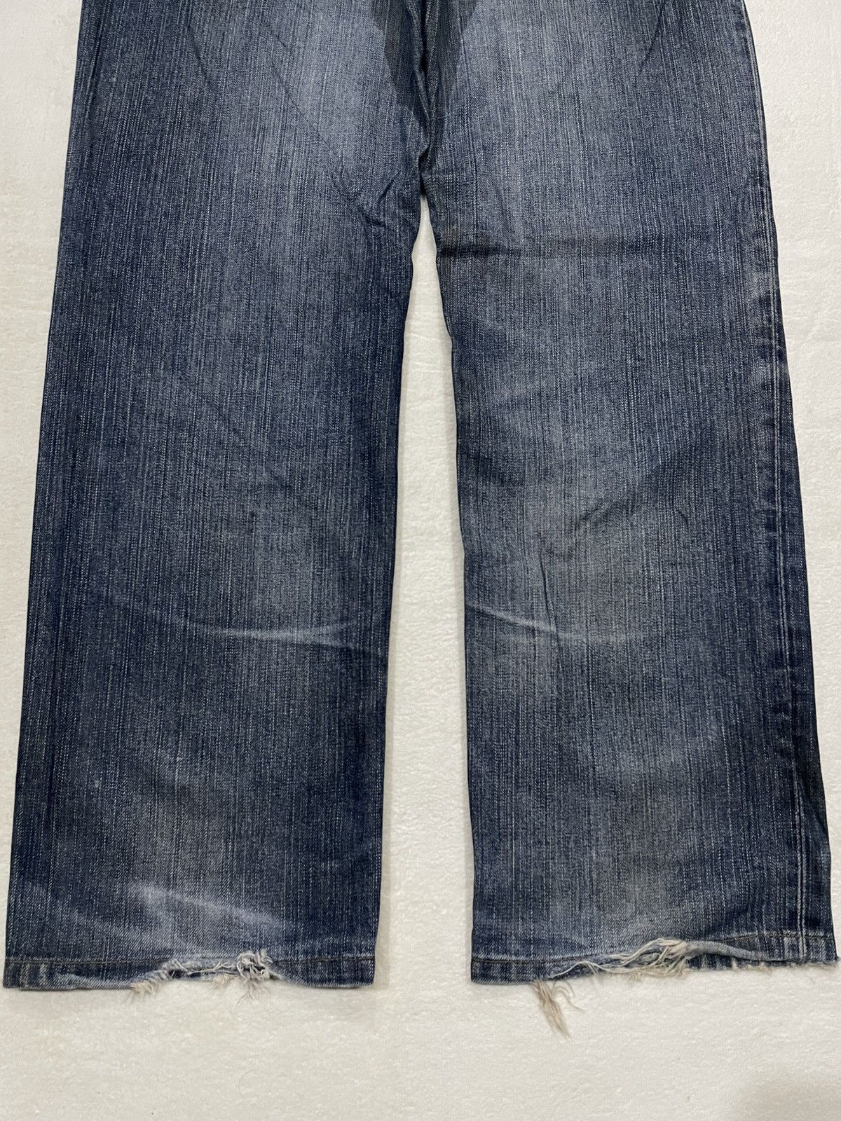 Edwin Vintage Edwin 503 Japanese Brand Distressed Mudwash Faded Size US 33 - 13 Thumbnail