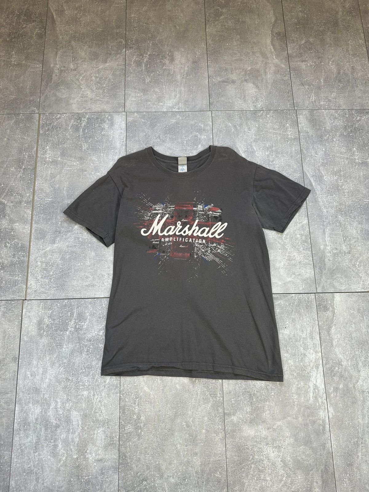 Band Tees × Vintage Men’s Marshall overprint logo tee Size US M / EU 48-50 / 2 - 3 Thumbnail