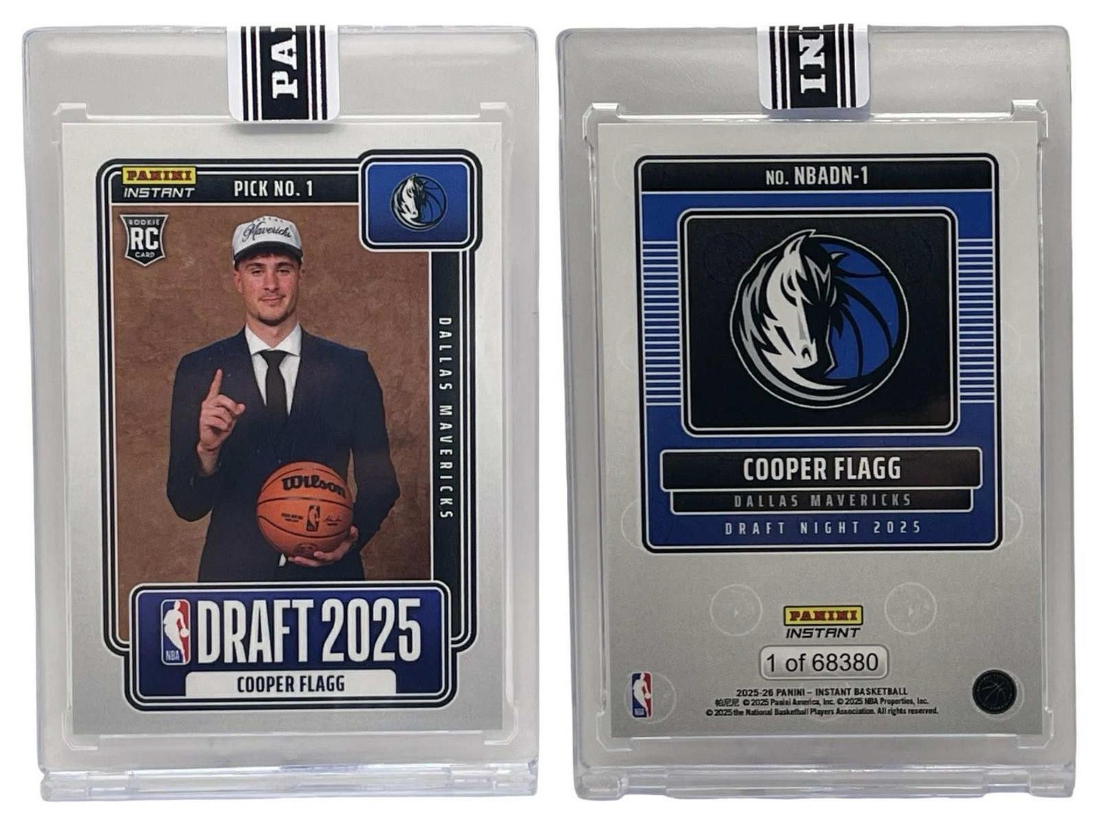Other 2025-26 Panini Instant #NBADN-1 Cooper Flagg Rookie (RC) Size ONE SIZE - 1 Thumbnail