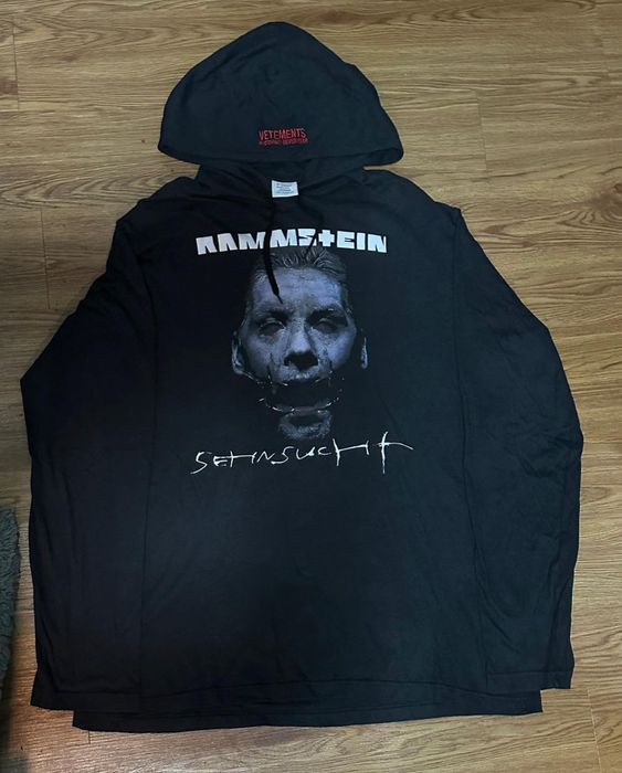 Rammstein sales hoodie vetements