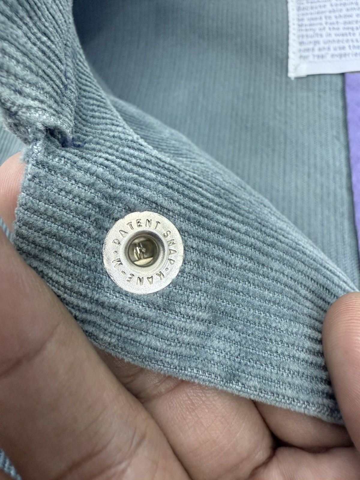 Nonnative 🔥Archive🔥 nonnative curve hands blue corduroy work jacket Size US M / EU 48-50 / 2 - 5 Thumbnail