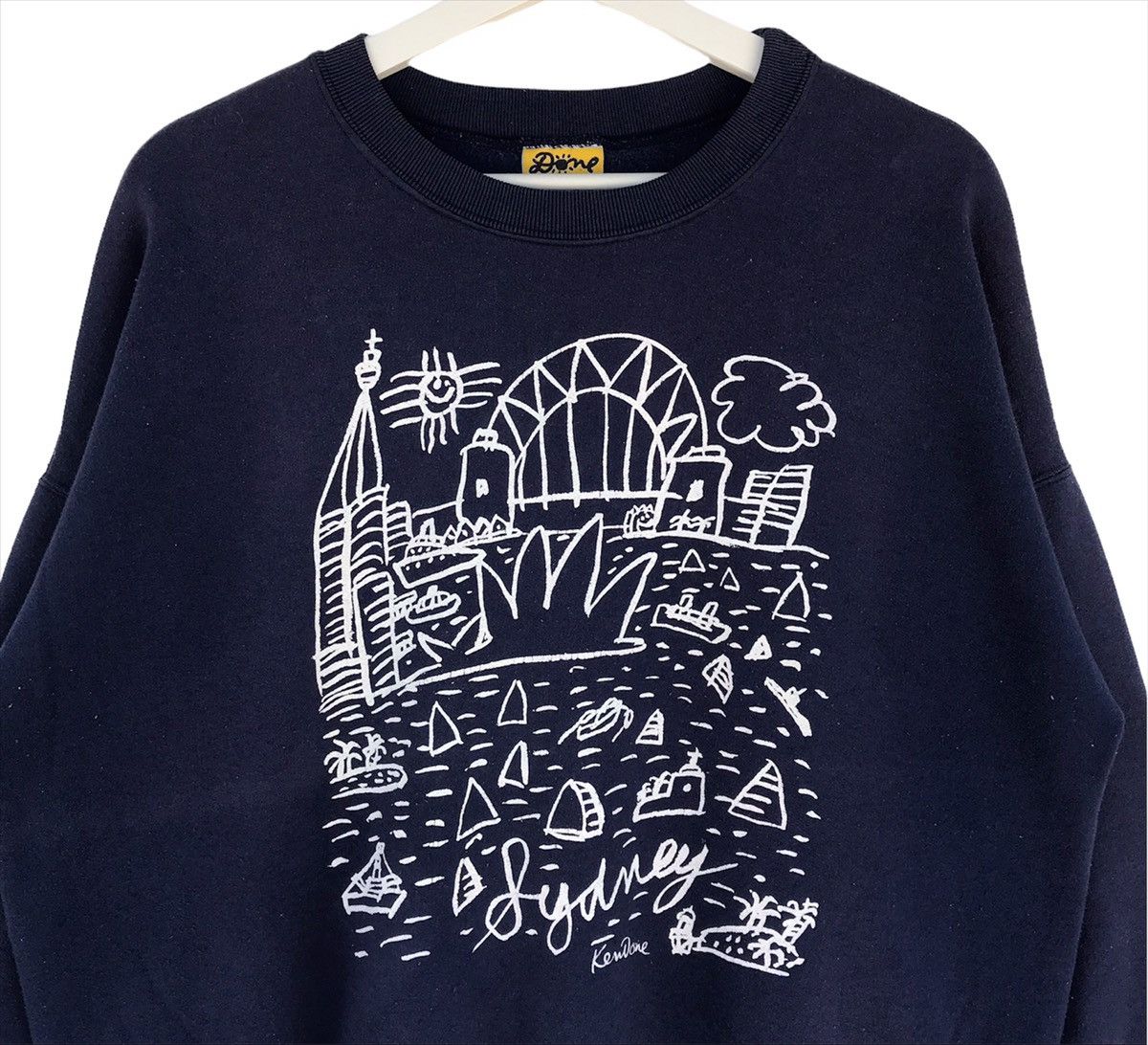 Vintage Vintage ken done SYDNEY art design crewneck sweatshirt Size US M / EU 48-50 / 2 - 2 Thumbnail