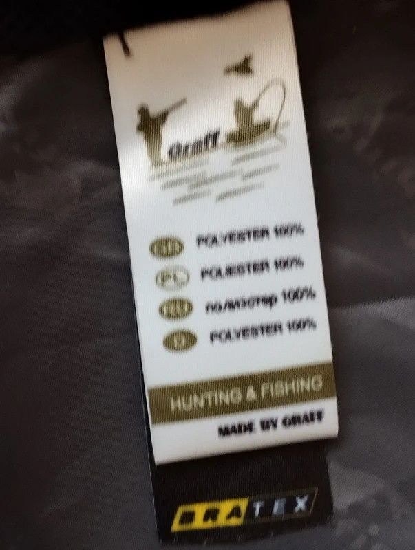 GRAFF Graff 631B size L fishing jacket Size US L / EU 52-54 / 3 - 18 Thumbnail
