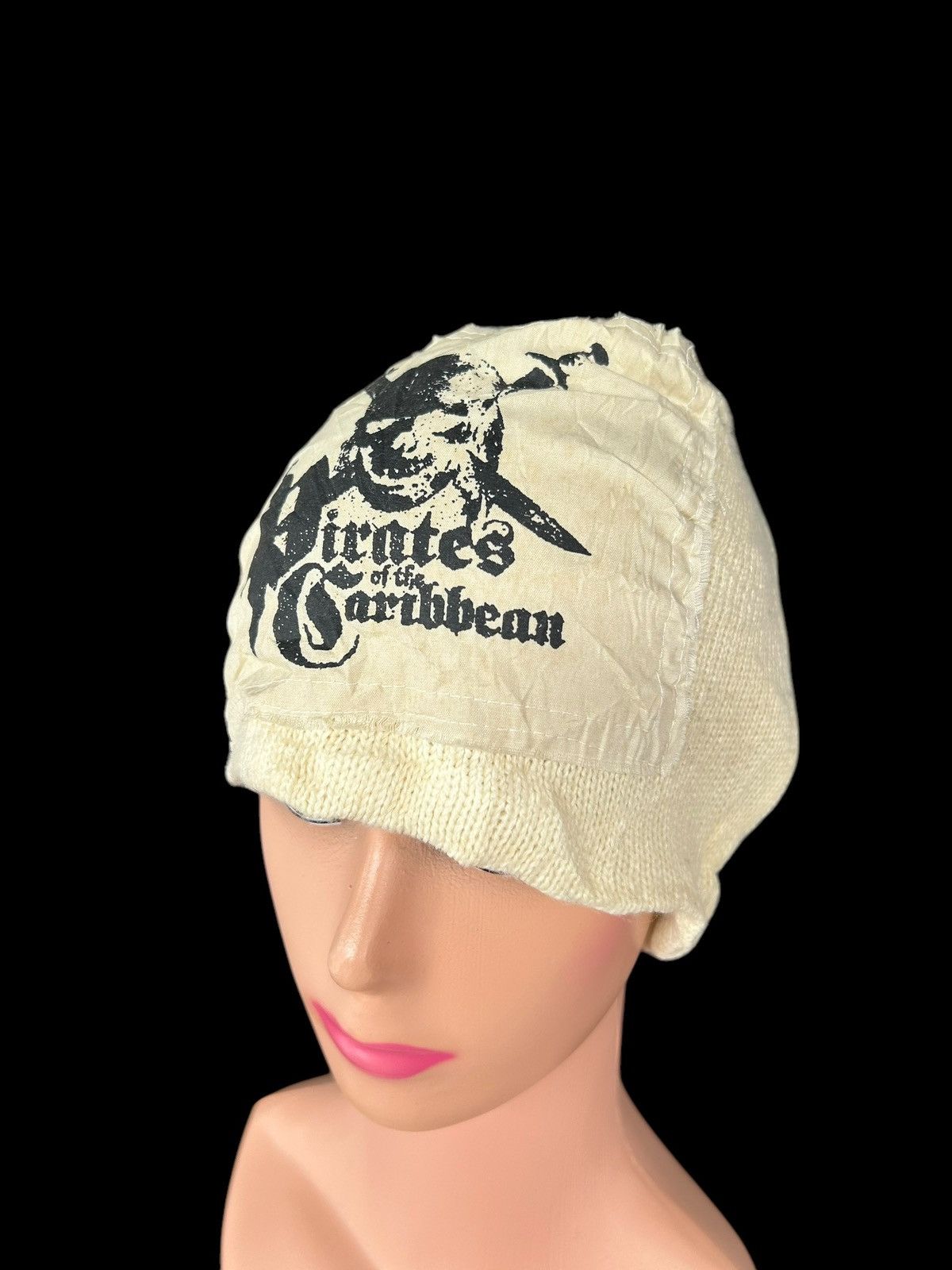 Japanese Brand × Kapital × Vintage Pirates Of The Caribbean Beanie Hats snowcap Size ONE SIZE - 6 Thumbnail