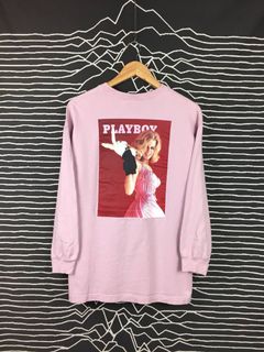 Pink playboy clearance long sleeve shirt