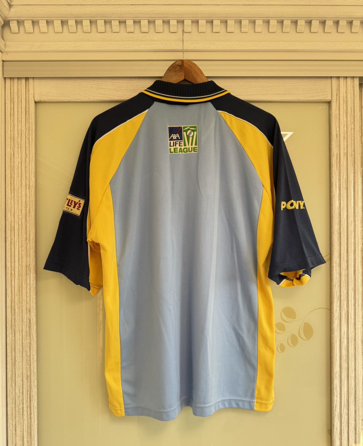 PONY Vintage Yorkshire County 90’s Cricket Jersey Rare Shirt Size US M / EU 48-50 / 2 - 2 Thumbnail