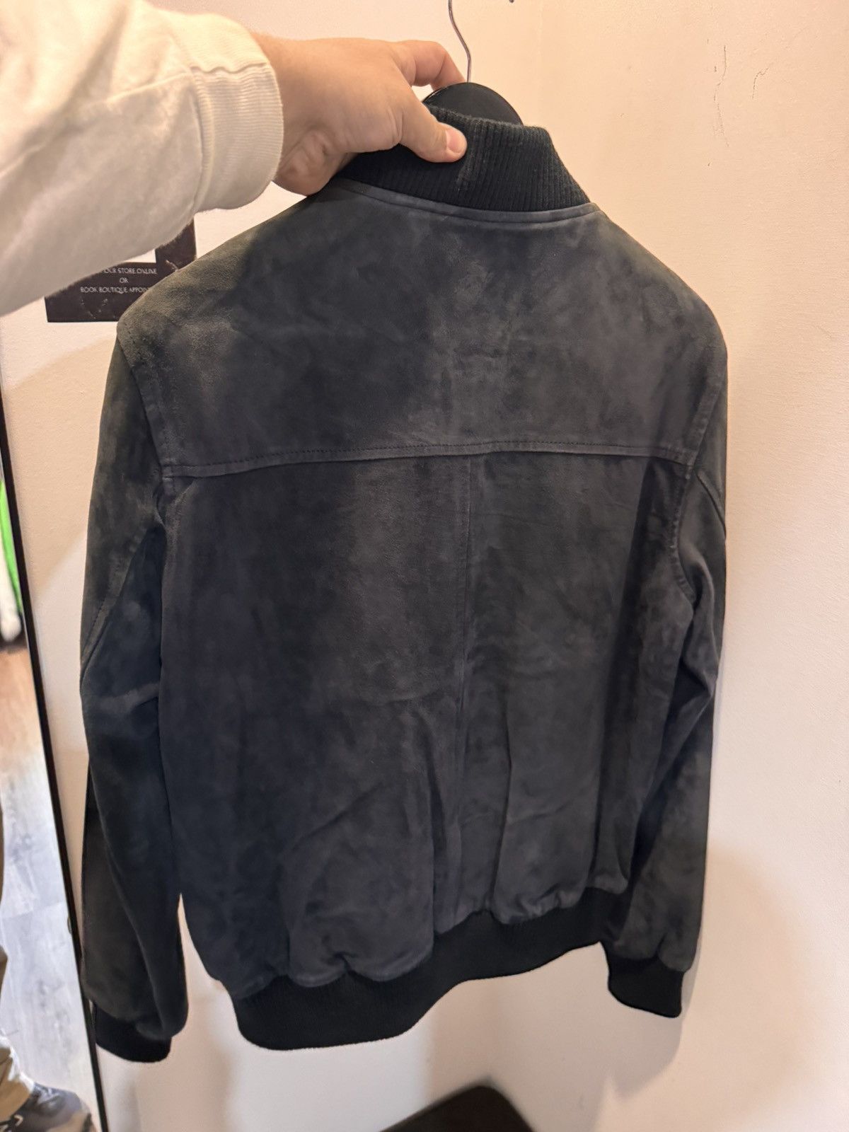Sandro Sandro Black Bomber Jacket Men’s L Casual Stand-Up Collar Size US L / EU 52-54 / 3 - 5 Thumbnail