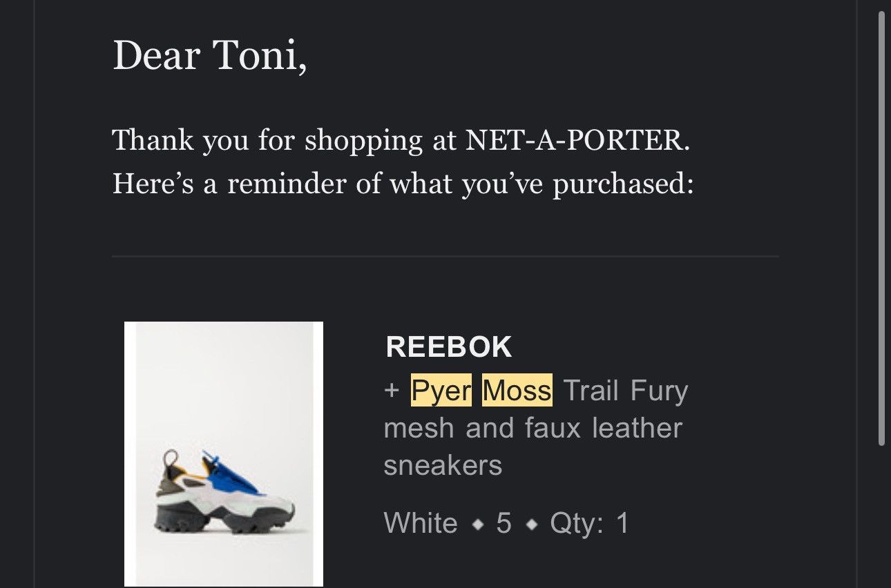 Pyer Moss × Reebok Pyer moss X Reebok collab Size US 7 / IT 37 - 1 Thumbnail