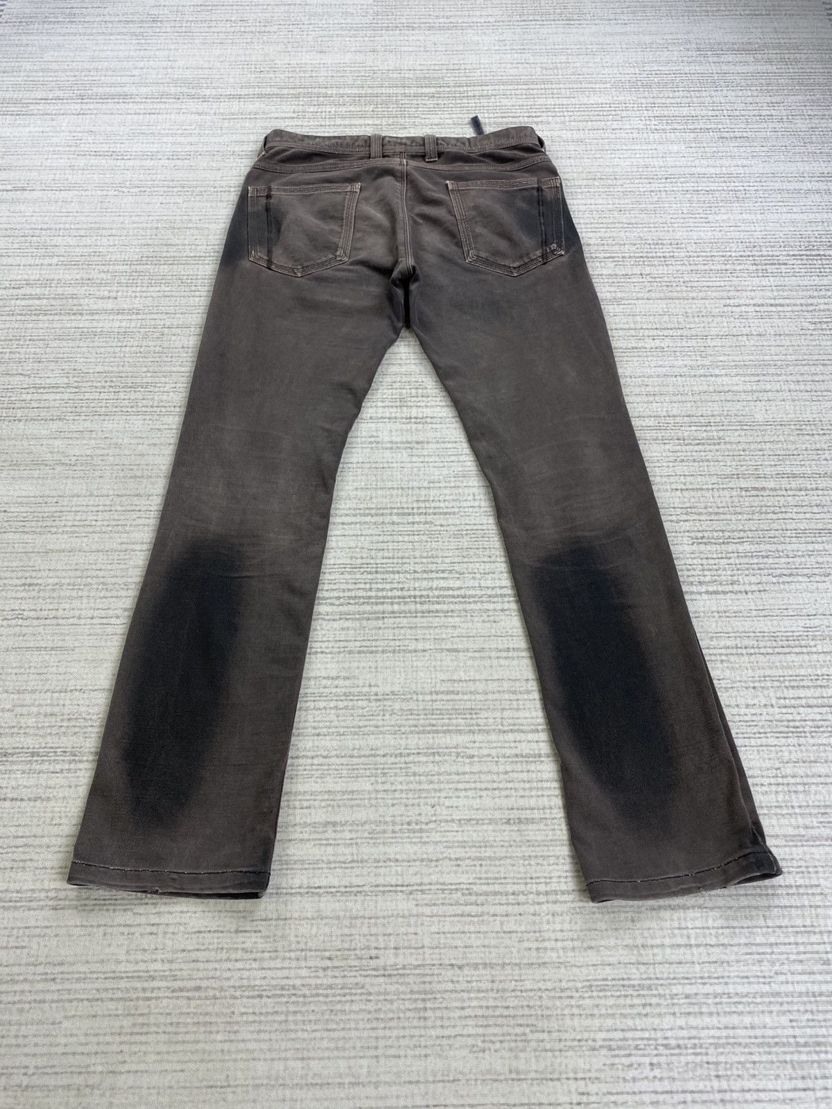 Black Barrett × Neil Barrett × Vintage Vintage Black Barret By Neil Barret Straight CutPants Size US 30 / EU 46 - 2 Thumbnail