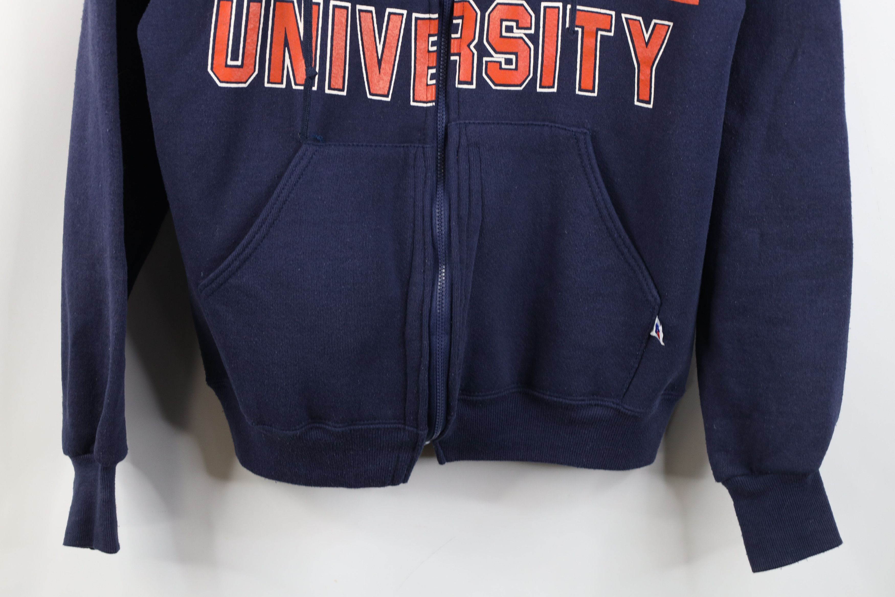 Russell Athletic Vintage 80s Russell Athletic University Full Zip Hoodie USA Size US S / EU 44-46 / 1 - 3 Thumbnail