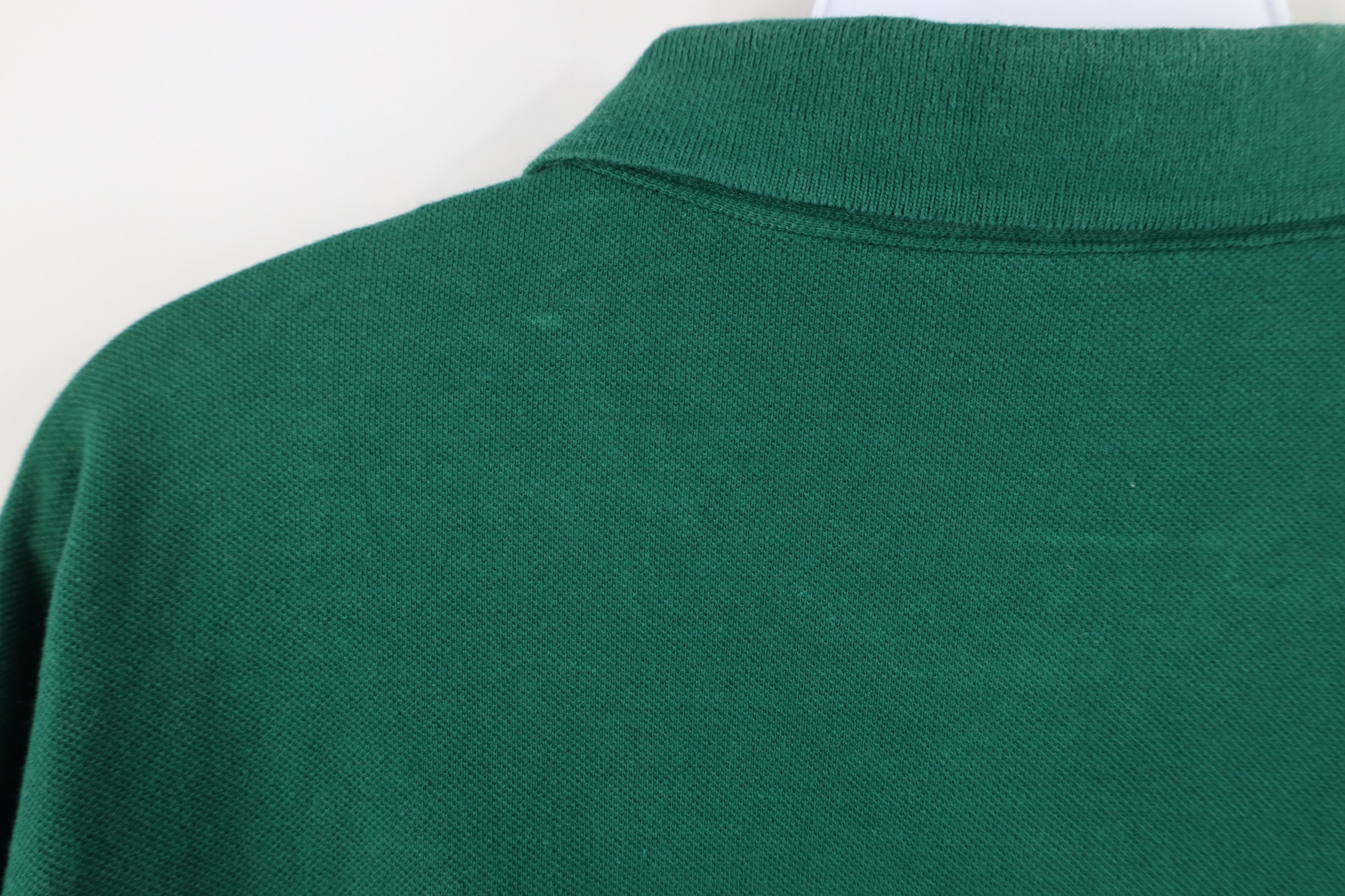 Vintage Vintage 90s Streetwear Pique Cotton Golf Polo Shirt Green Size US XXL / EU 58 / 5 - 11 Thumbnail
