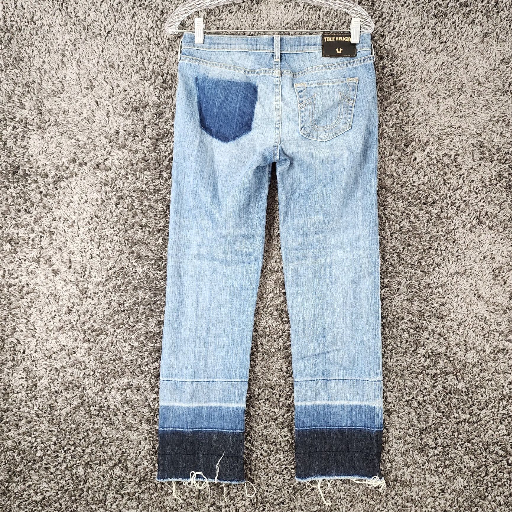 True Religion VINTAGE True Religion Blue Jeans Straight Size 26 Regular Made in USA Womens Size 26" / US 2 / IT 38 - 6 Thumbnail