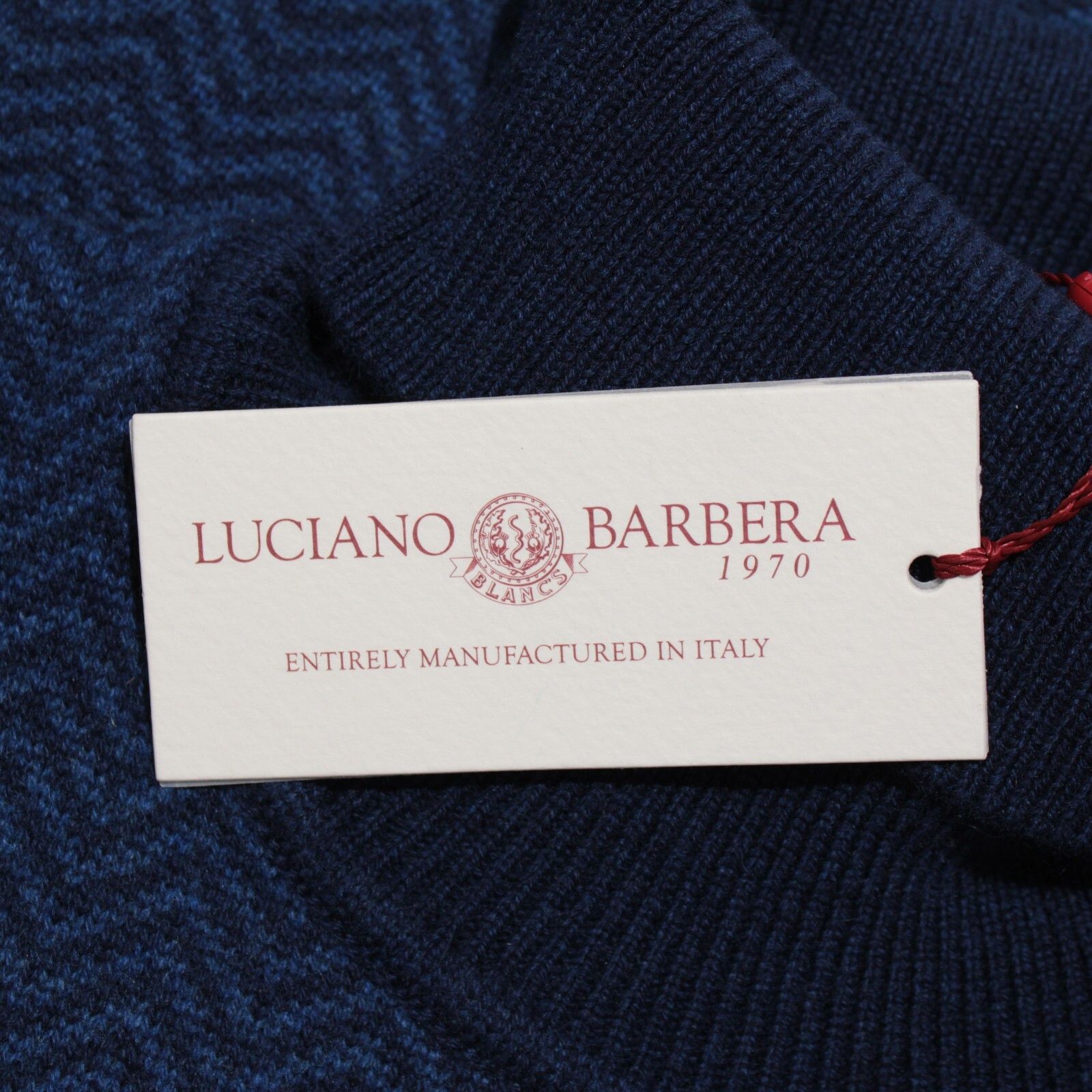 Luciano Barbera Luciano Barbera Sweater Size US S in Blue Size US S / EU 44-46 / 1 - 2 Thumbnail