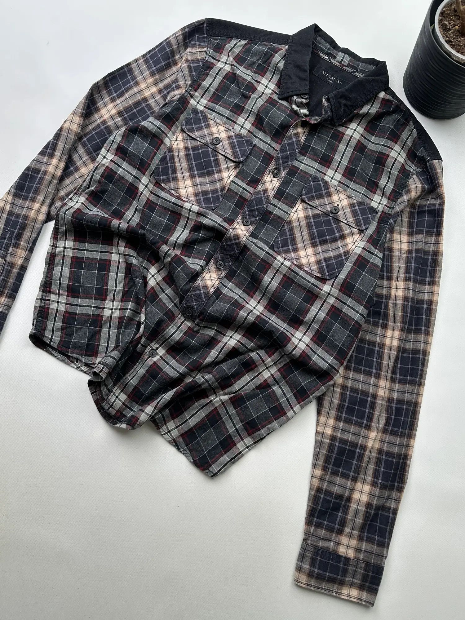 Allsaints Allsaints Shirt Long Sleeve (311) Size US L / EU 52-54 / 3 - 3 Thumbnail