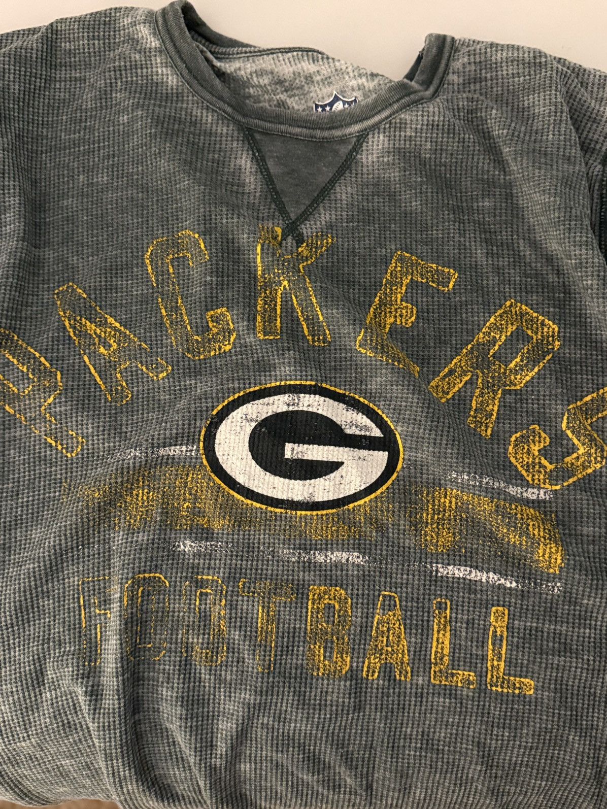 NFL Green Bay Packers Long sleeve waffle shirt XL Size US XL / EU 56 / 4 - 1 Preview