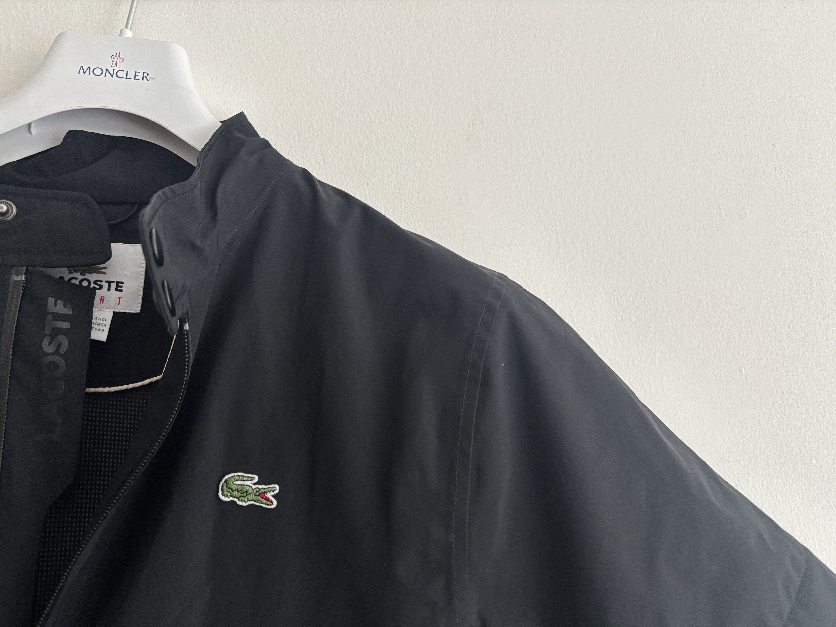 Lacoste $225 Short-Sleeve Golf Zip Windbreaker Jacket -Medium/Large Size US M / EU 48-50 / 2 - 2 Thumbnail