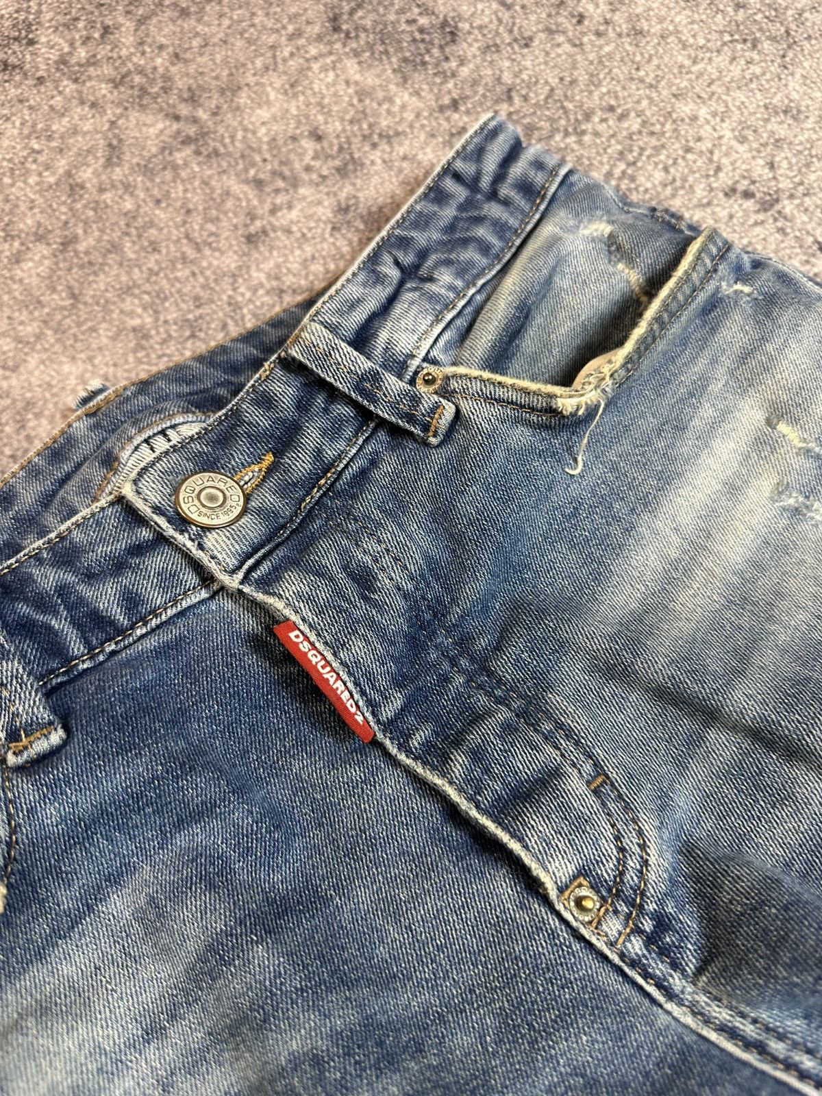 Dsquared2 Y2K dsquared2 jeans Distressed Style Streetwear M Rare Size US 32 / EU 48 - 4 Thumbnail