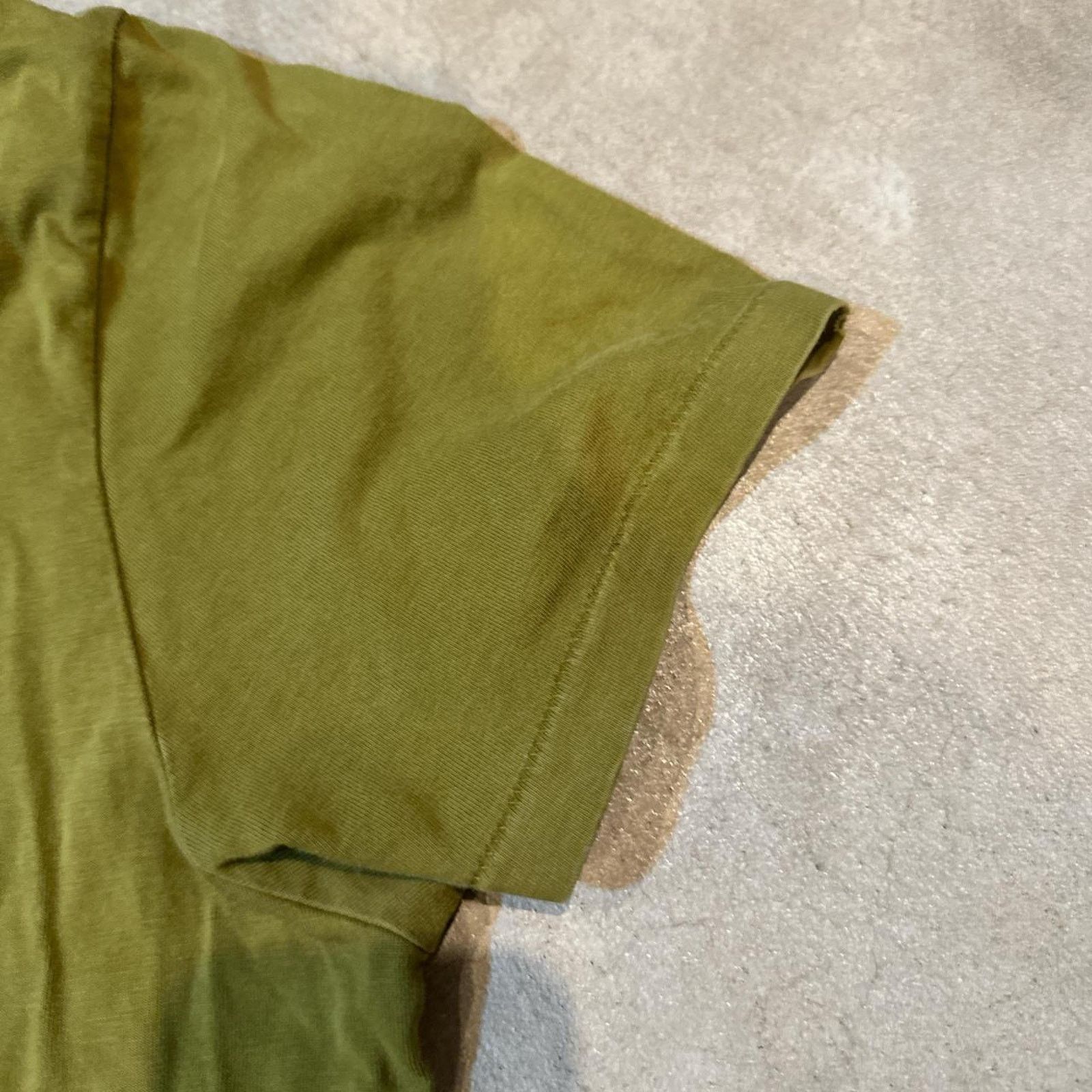Harley Davidson Single-Stitch Olive Green Harley Davidson Biker Shirt Size US XL / EU 56 / 4 - 2 Thumbnail