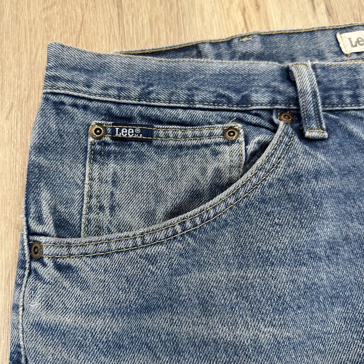 Lee Custom 1of1 Denim Jeans Ape Spit Y2K 36x32 Size US 36 / EU 52 - 6 Thumbnail