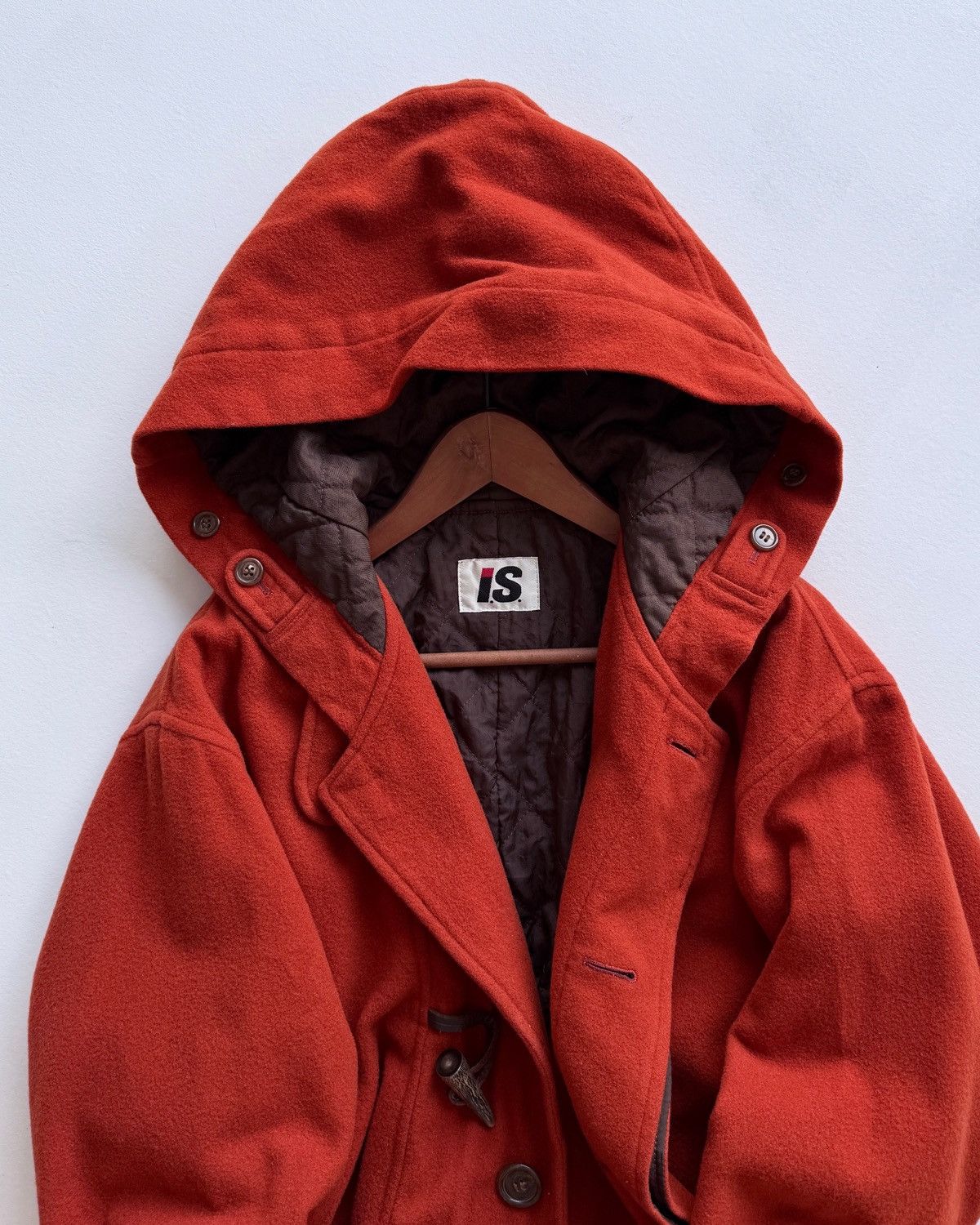 Issey Miyake VINTAGE IS ISSEY MIYAKE DUFFLE COAT Size US M / EU 48-50 / 2 - 17 Thumbnail