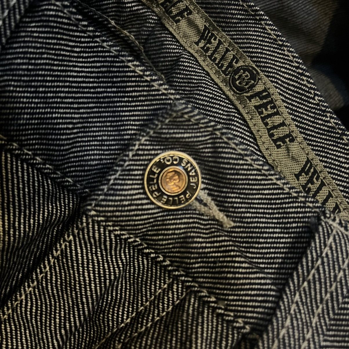 Marc Buchanan Archive Pelle Pelle Marc Buchanan Jnco Denim Baggy Size US 35 - 11 Thumbnail
