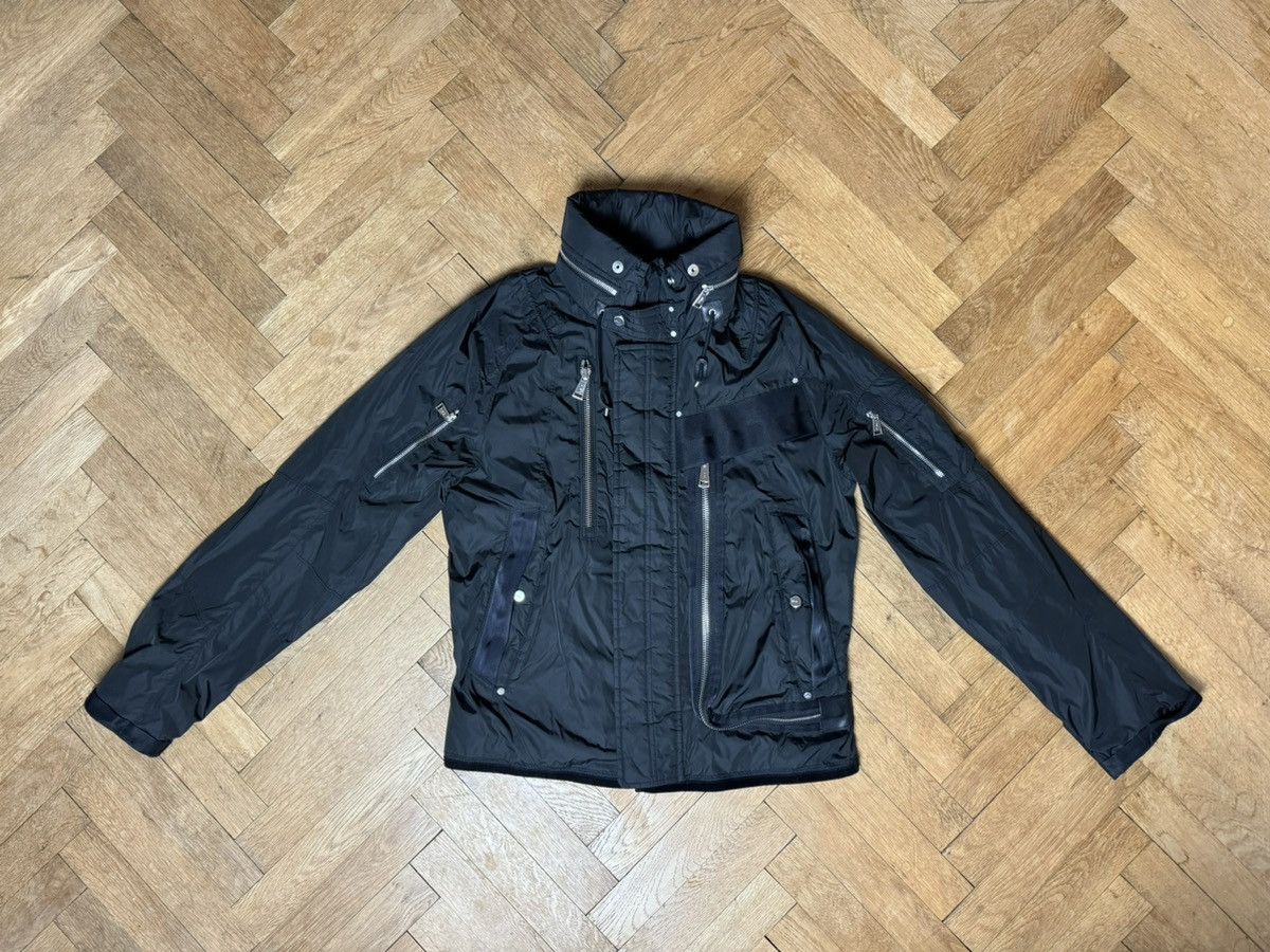 Ralph Lauren Black Label Ralph Lauren Black Label Nylon Biker Multipocket Jacket M Size US M / EU 48-50 / 2 - 1 Thumbnail
