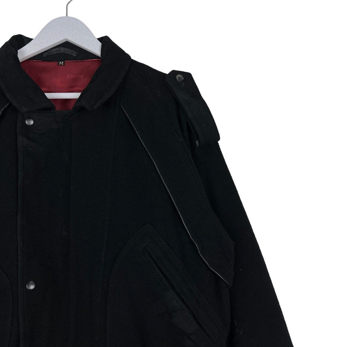 Issey Miyake 🔥 Vintage Silverridge Wool Police Bomber Jacket Size US M / EU 48-50 / 2 - 6 Thumbnail