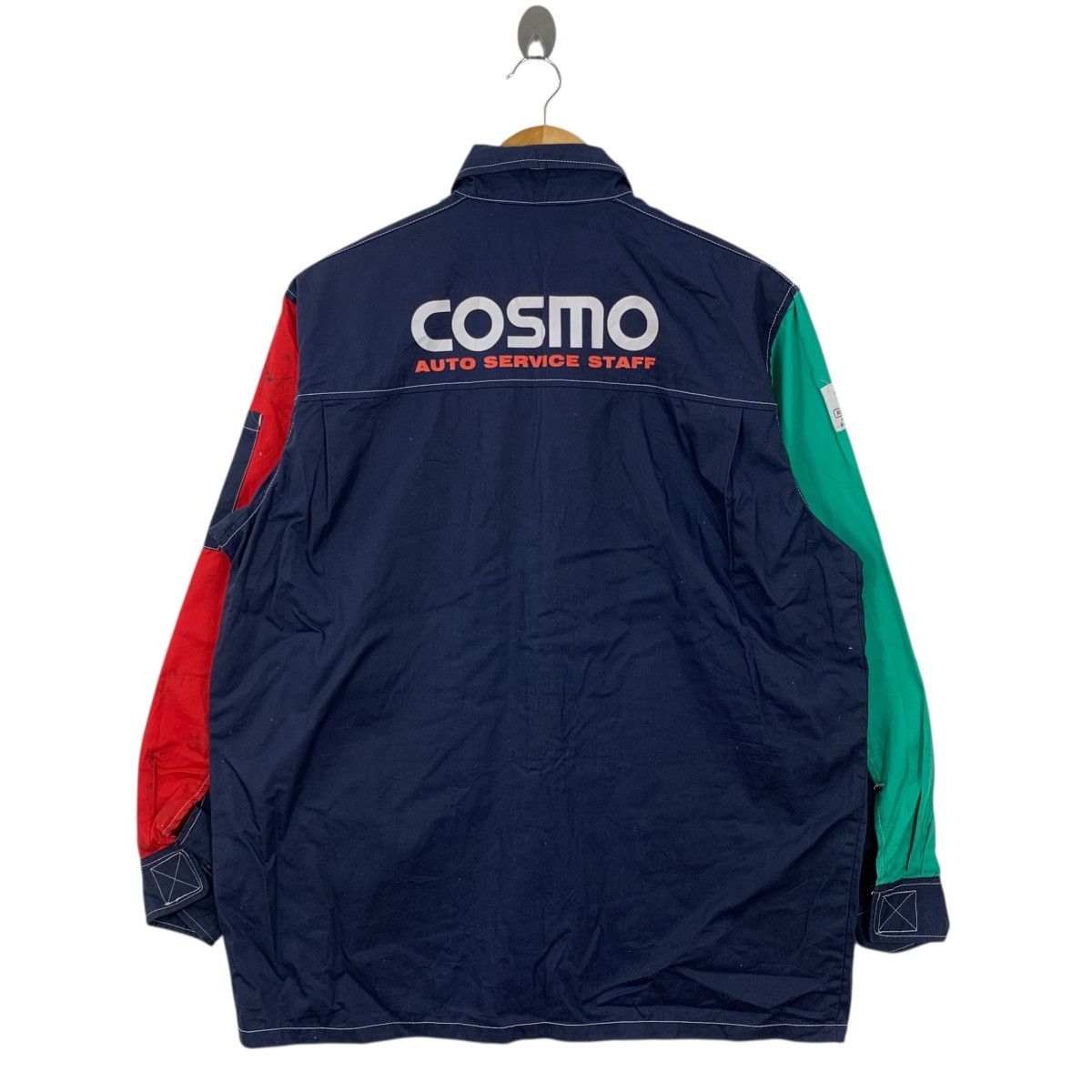 Vintage Vintage COSMO AUTO SERVICE Formula One F1 Racing Team Shirt Size US L / EU 52-54 / 3 - 5 Thumbnail
