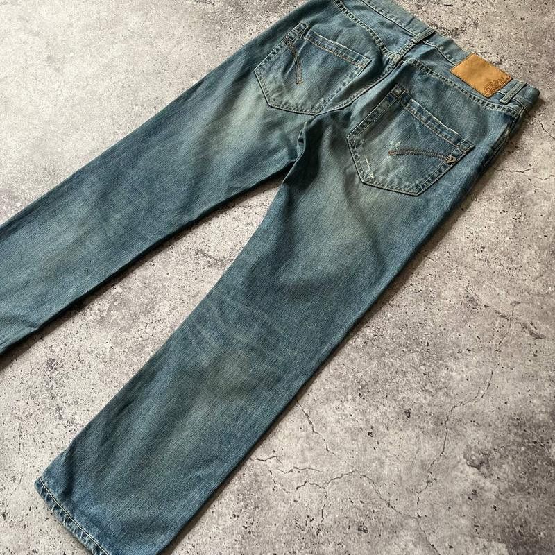 Japanese Brand × Vintage Y2K Vintage Distressed Blue Jeans Made in Italy Size 30-31 Size US 30 / EU 46 - 7 Thumbnail