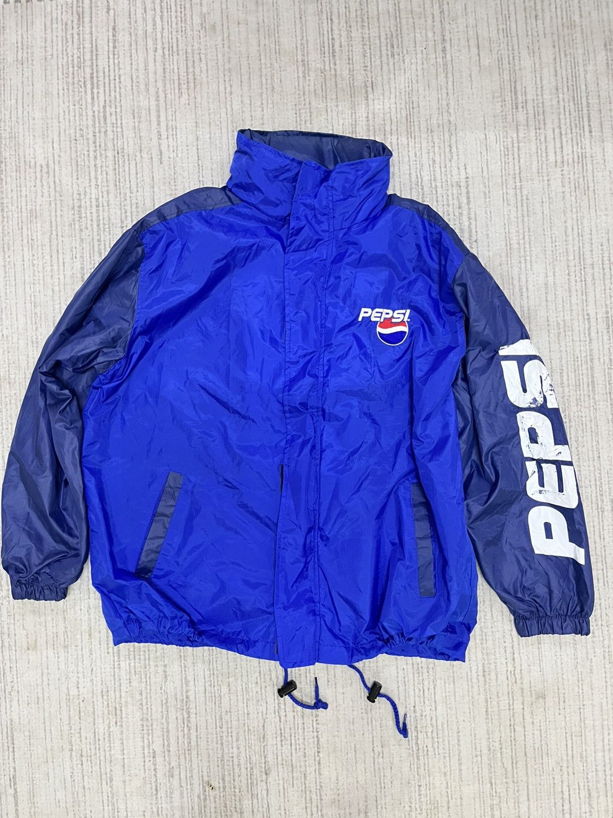 Pepsi Vintage 90s pepsi windbreaker jacket Size US M / EU 48-50 / 2 - 2 Thumbnail