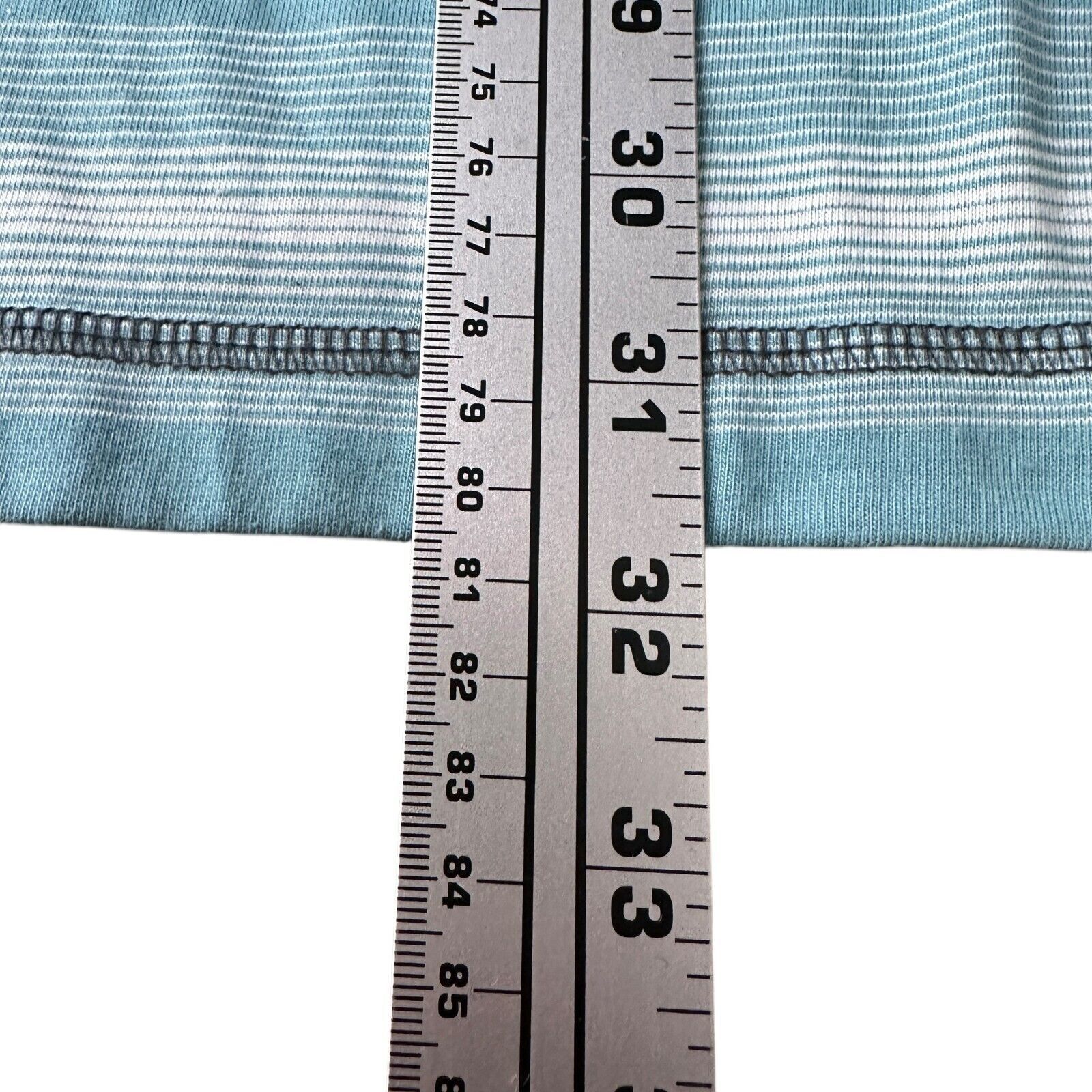 The Unbranded Brand Linksoul Polo Shirt Mens 2XL XXL Blue Striped Golf Cotton Size US XXL / EU 58 / 5 - 9 Thumbnail