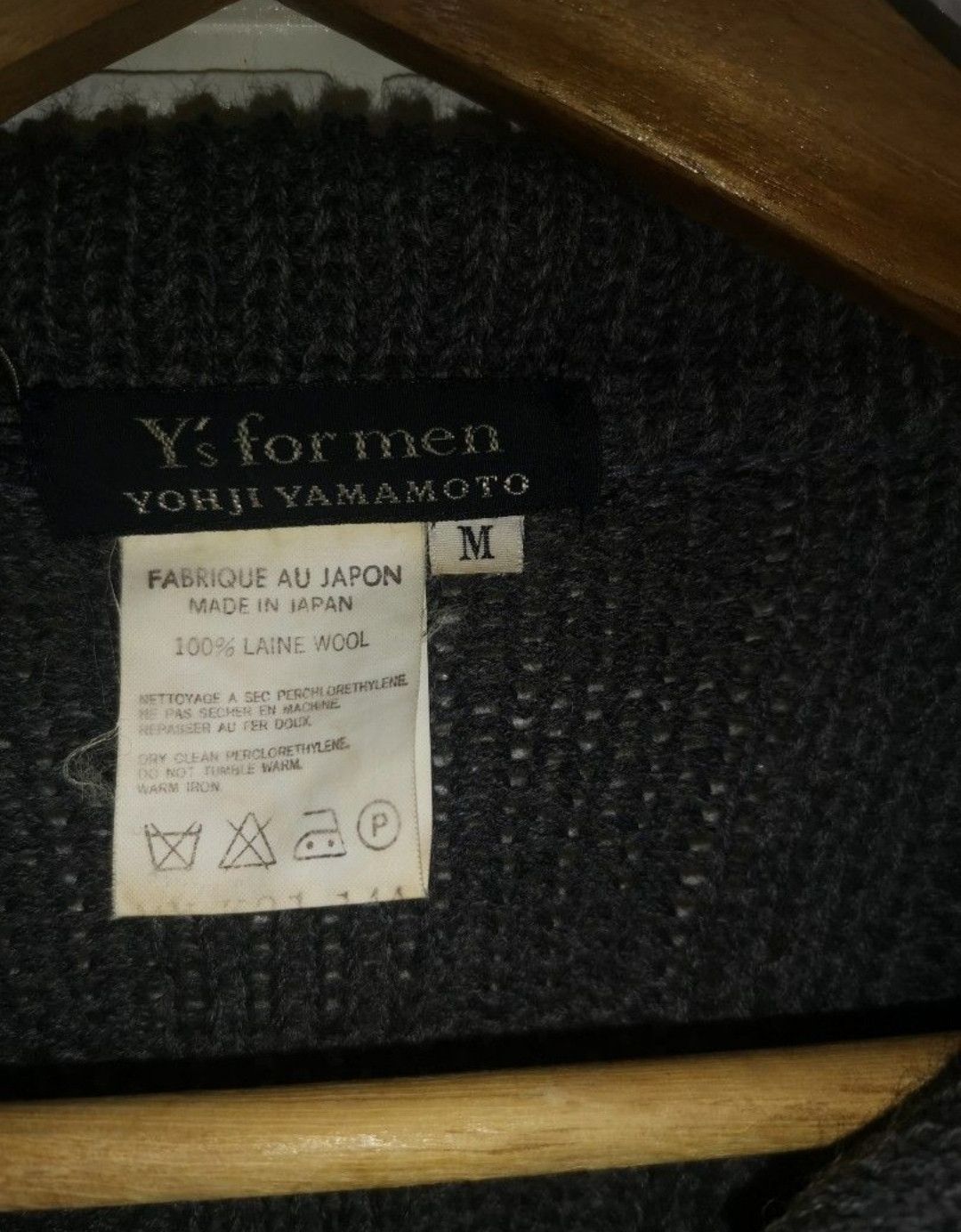 Japanese Brand × Yohji Yamamoto y's for men yohji yamamoto zipped sweater 90's Size US M / EU 48-50 / 2 - 2 Thumbnail