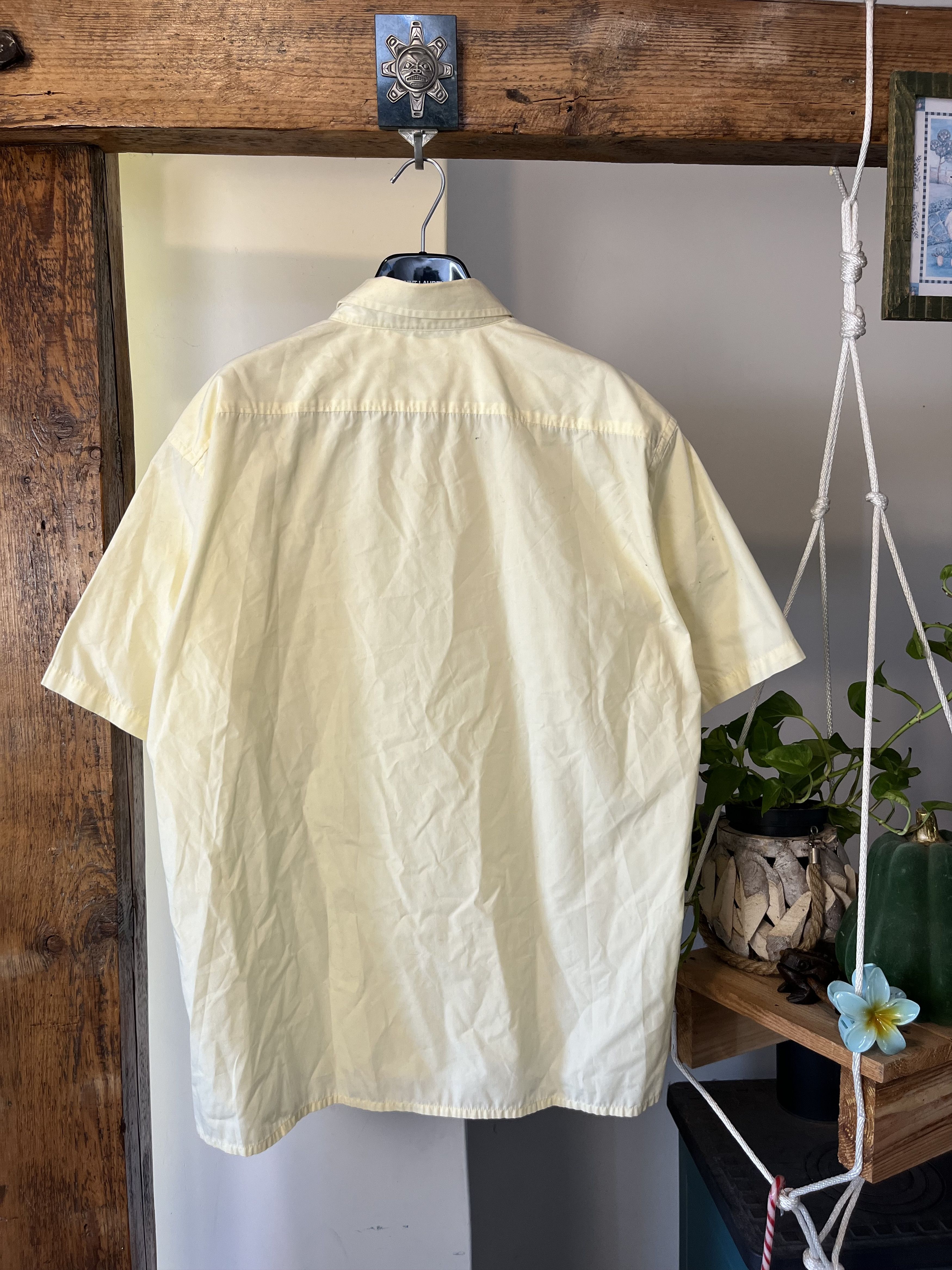 Vintage × Yves Saint Laurent 90s Yves Saint Laurent YSL Pour Homme Vintage Shirt Size US XL / EU 56 / 4 - 2 Thumbnail