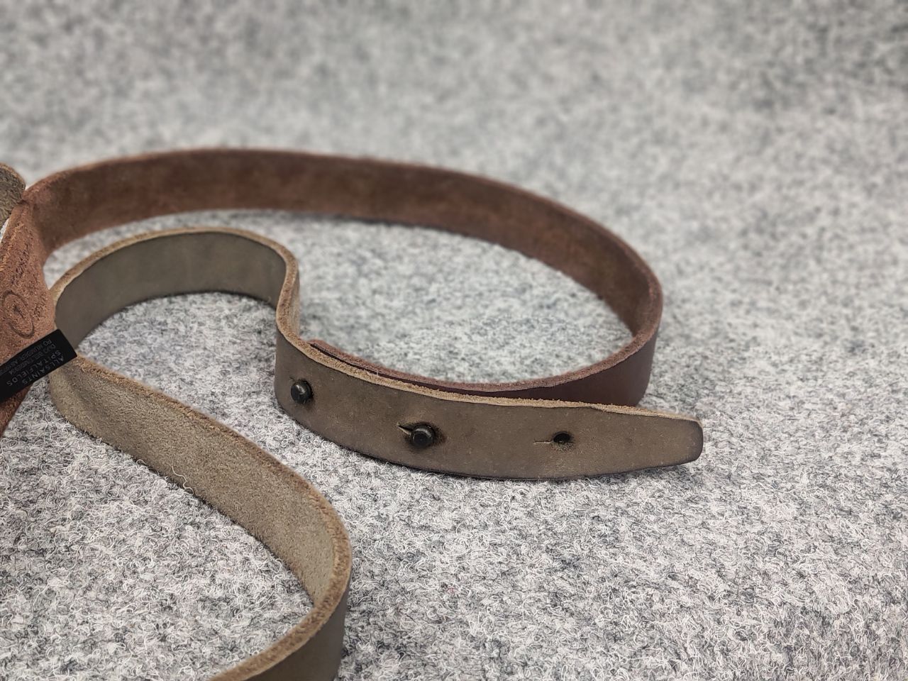 Allsaints Allsaints Spitalfields Vintage two-piece leather belt buckle Size ONE SIZE - 7 Thumbnail
