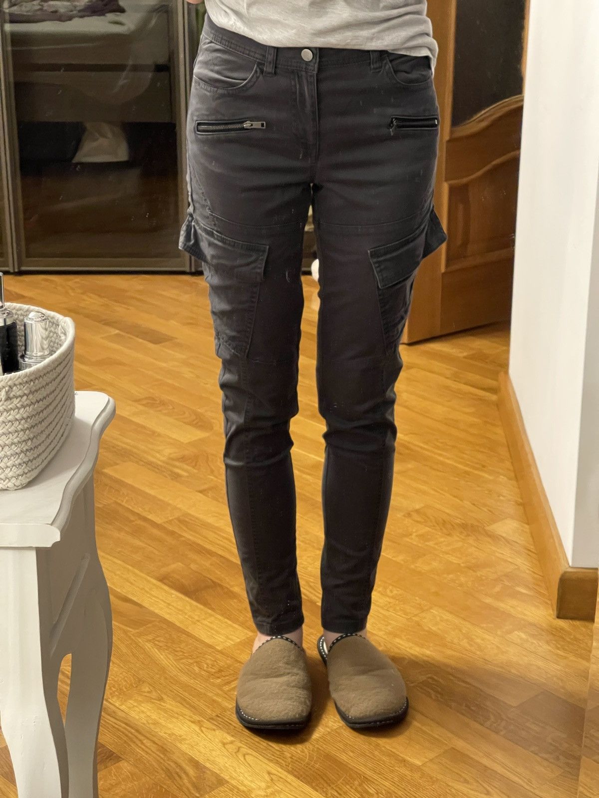 Benetton Benetton cargo skinny pants Size 26" / US 2 / IT 38 - 4 Thumbnail