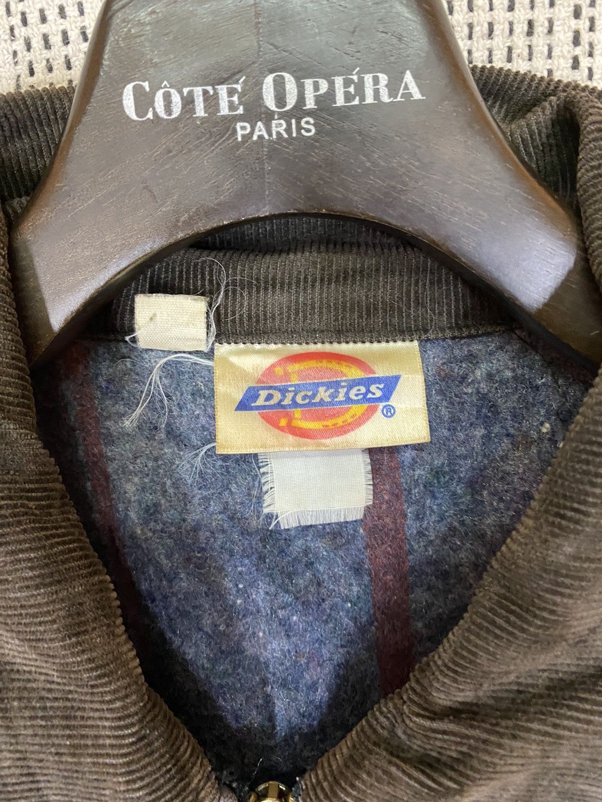 Dickies ‼️VINTAGE BLACK FADED DICKIES DETRIOT BLANDKED LINED JACKET ‼️ Size US XL / EU 56 / 4 - 3 Thumbnail