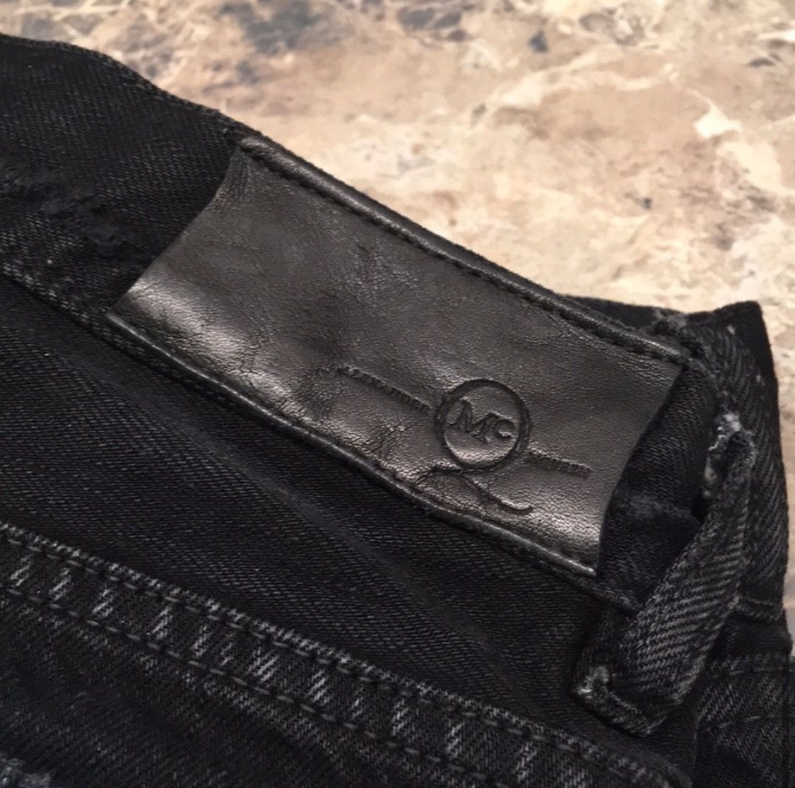 McQ Alexander McQueen McQ Alexander McQueen black slim distressed jeans Size US 28 / EU 44 - 7 Thumbnail