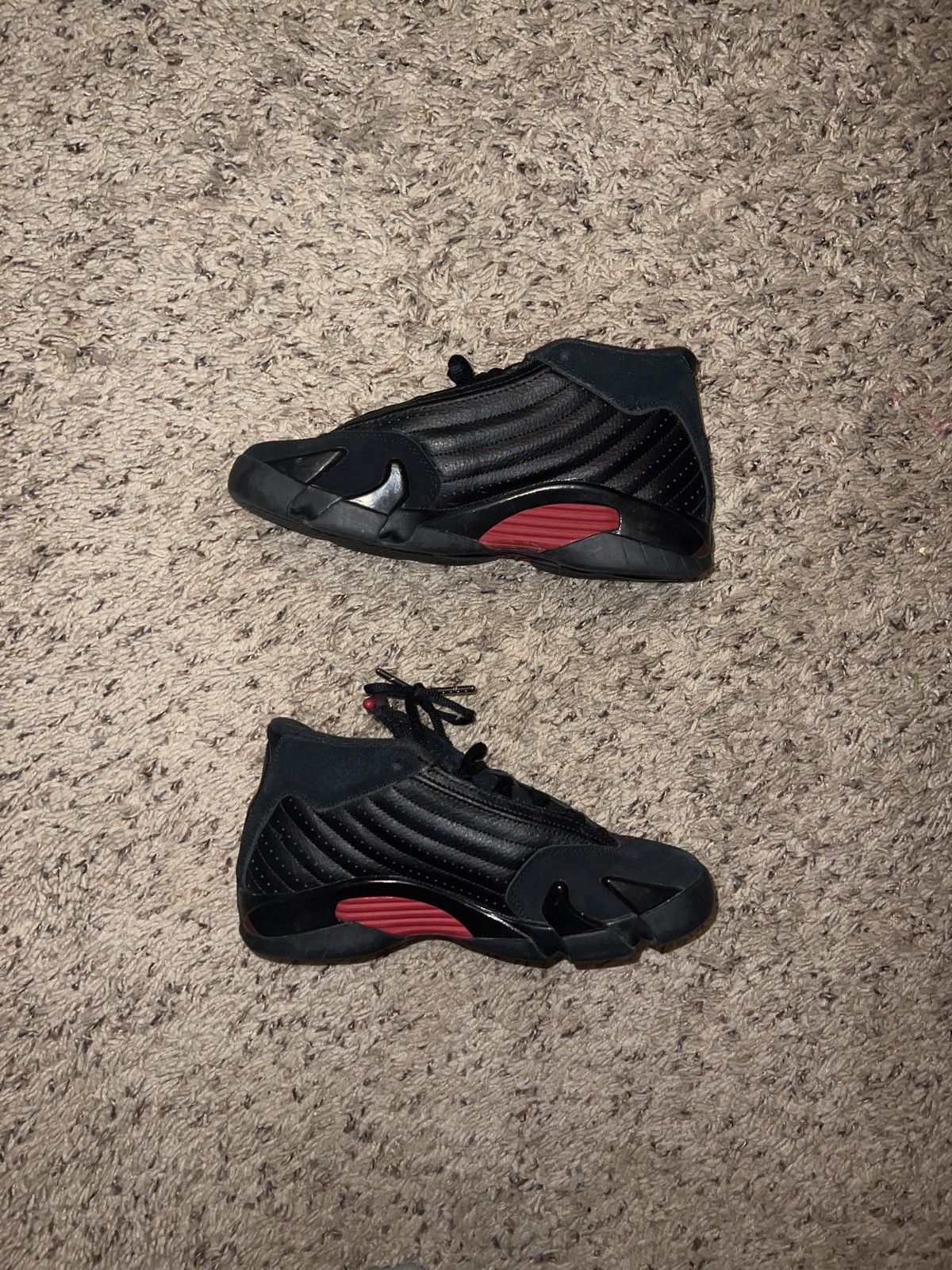 Jordan Brand × Nike Jordan 14 Retro Last Shot (2018) (GS) Size US 5.5 / EU 38 - 2 Thumbnail