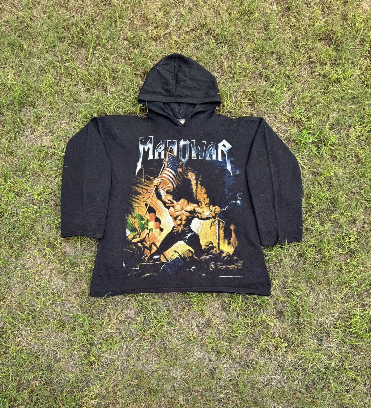 Vintage Vintage manowar warriors of the world 2002 Size US L / EU 52-54 / 3 - 1 Thumbnail
