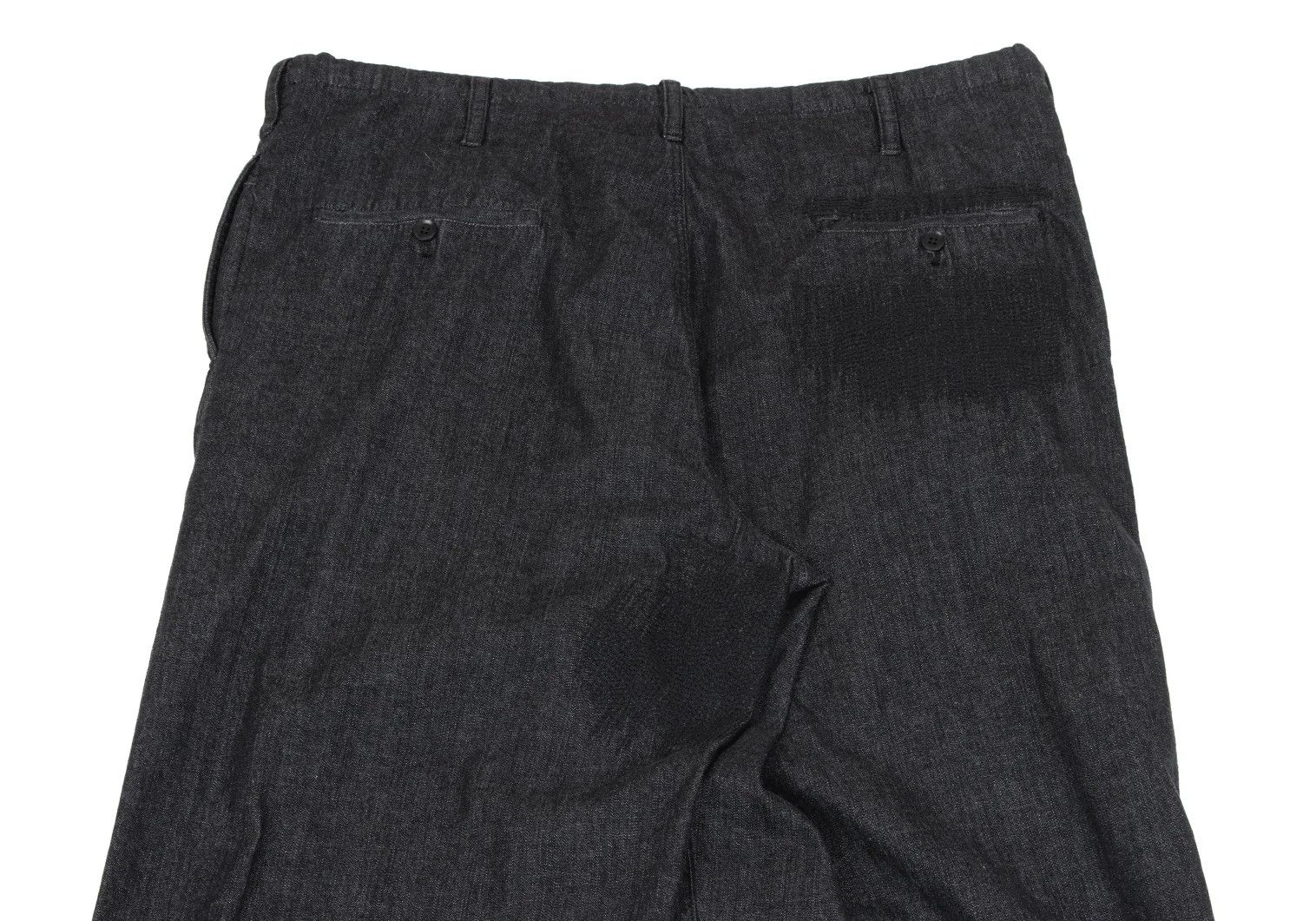 Yohji Yamamoto Repair Design Denim Pants in Black Size 3 Size US 34 / EU 50 - 13 Thumbnail