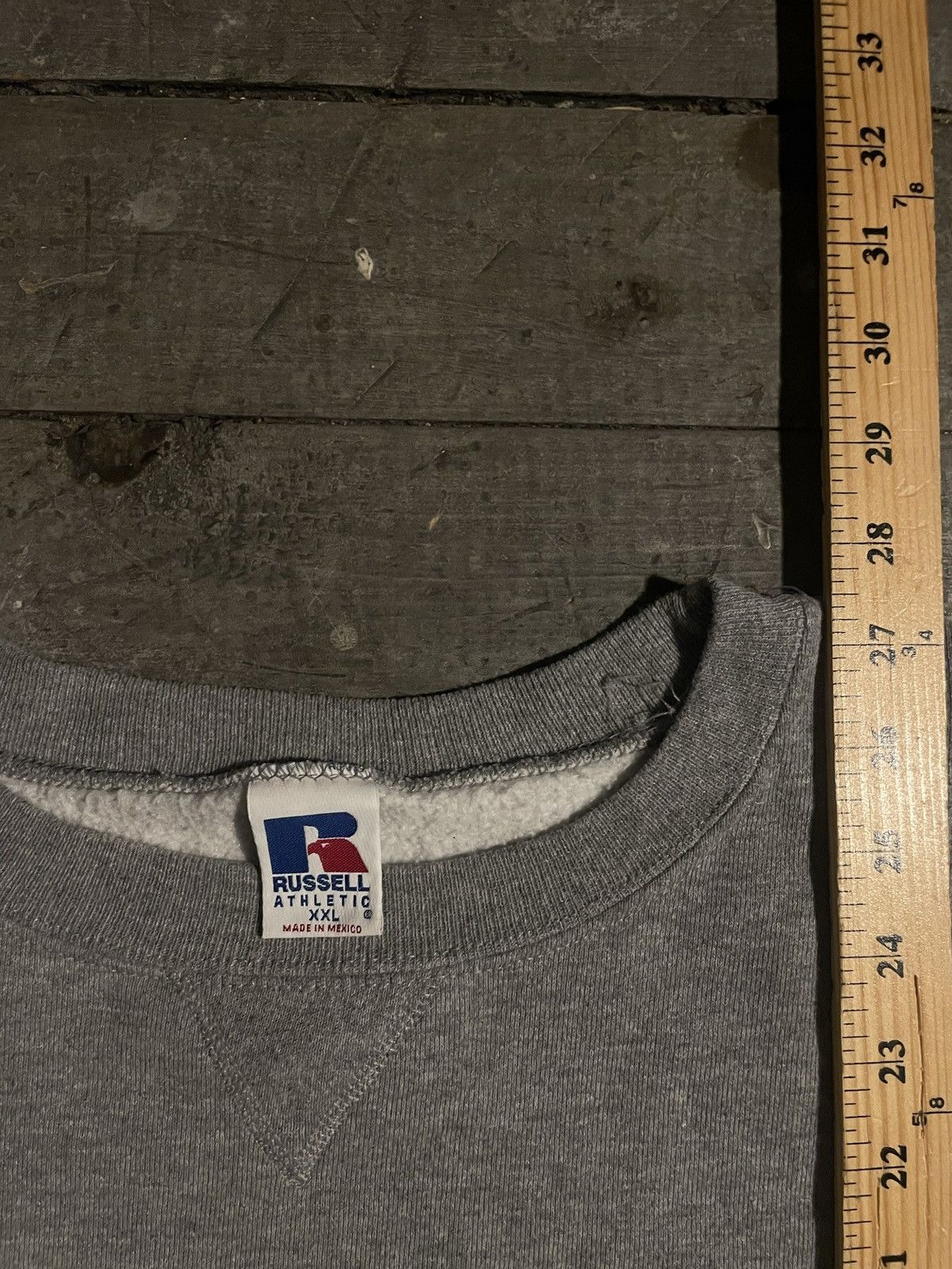 Russell Athletic × Vintage 90s Russell Athletic Sweatshirt Size US XXL / EU 58 / 5 - 3 Thumbnail