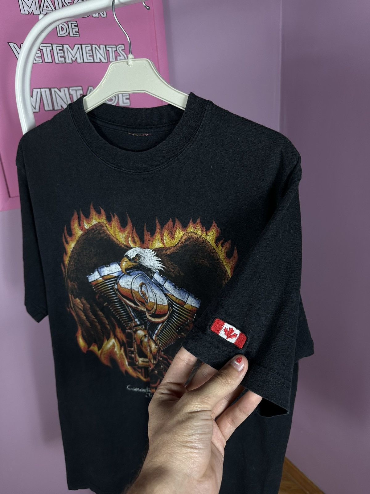 Other Canadian Rockies Jasper Copper Vintage Tee Bike Flame Size US M / EU 48-50 / 2 - 5 Thumbnail