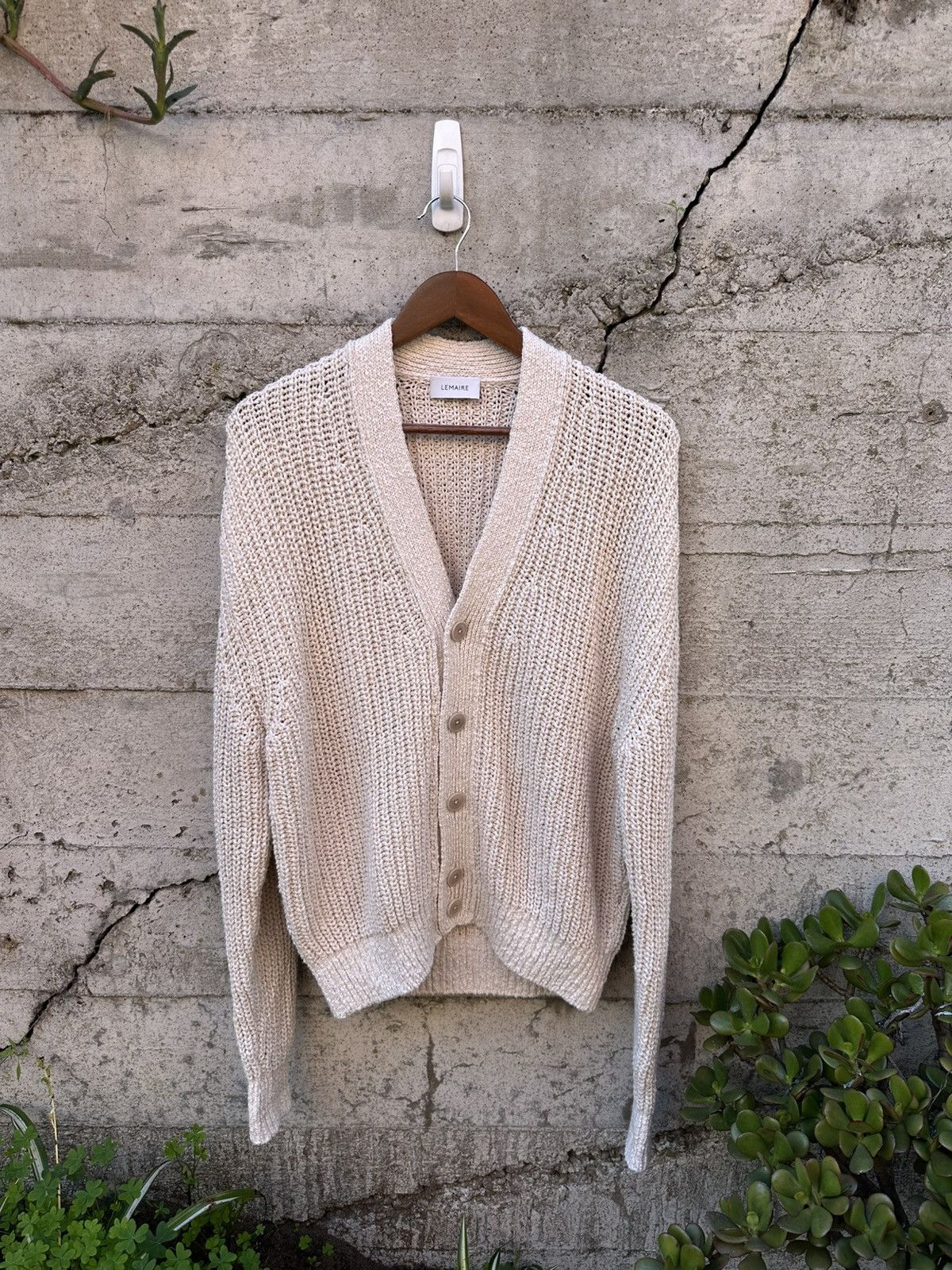 Lemaire RARE GRAIL Lemaire Italian chunky knit cardigan Size US M / EU 48-50 / 2 - 3 Thumbnail