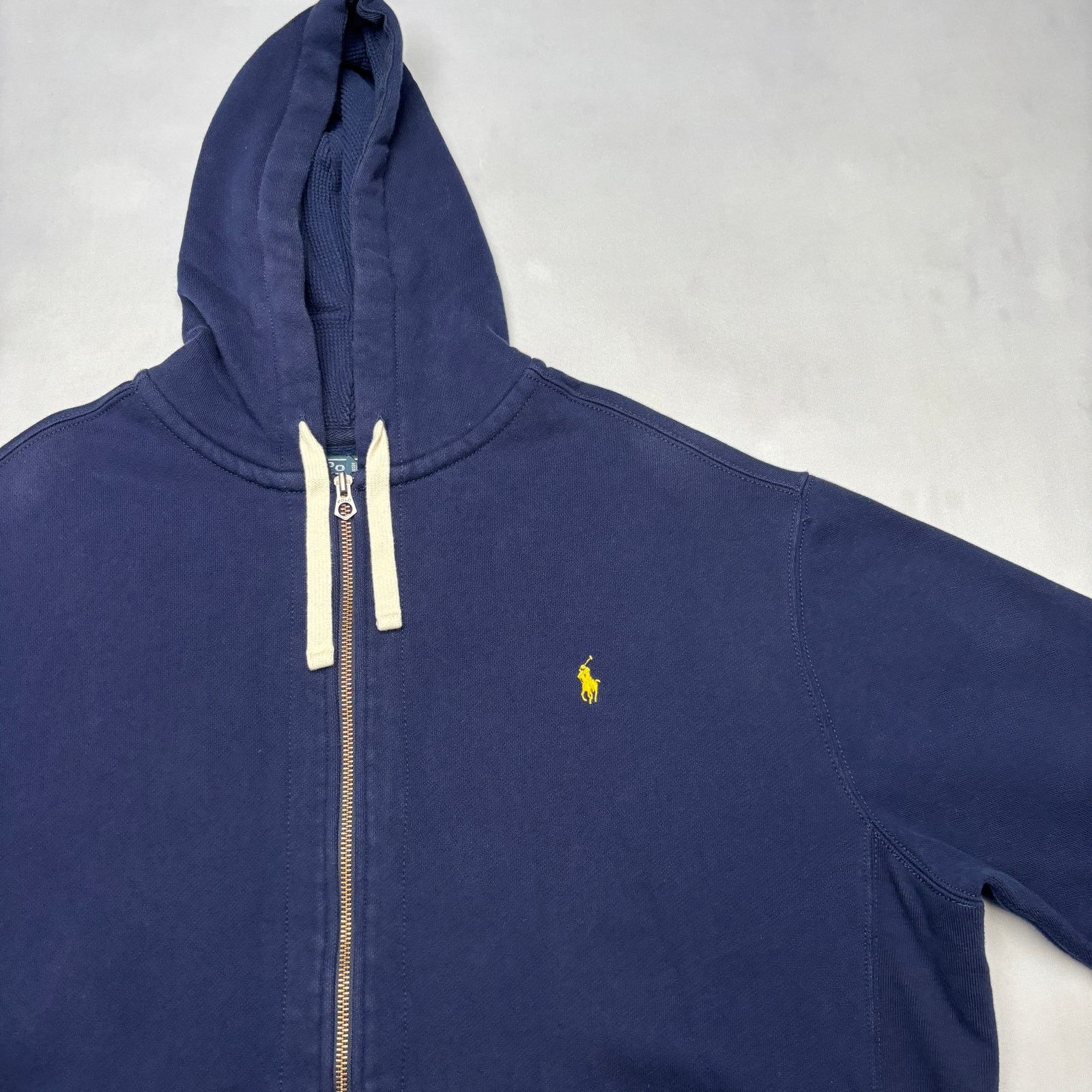 Polo Ralph Lauren VTG Polo Ralph Lauren Full Zip Thermal Hood Hoodie Men's 3XB Size US XXL / EU 58 / 5 - 2 Thumbnail