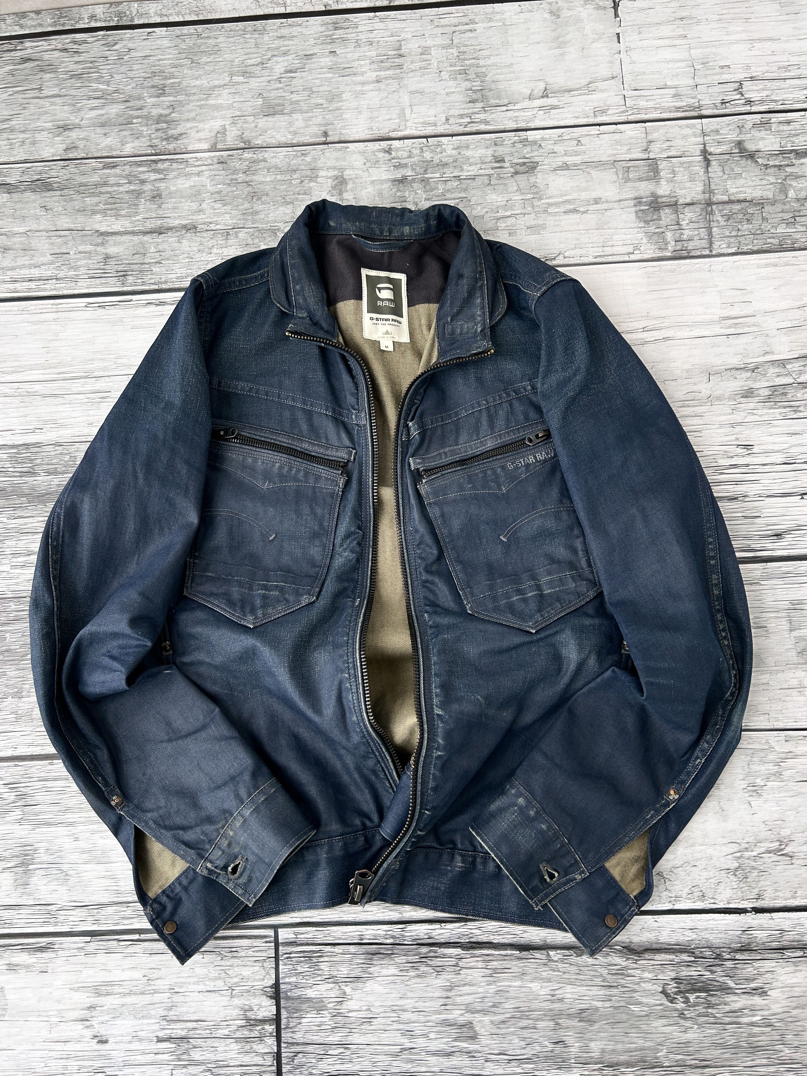 G-Star × Vintage Vintage G-Star RAW denim Jacket in Black CW